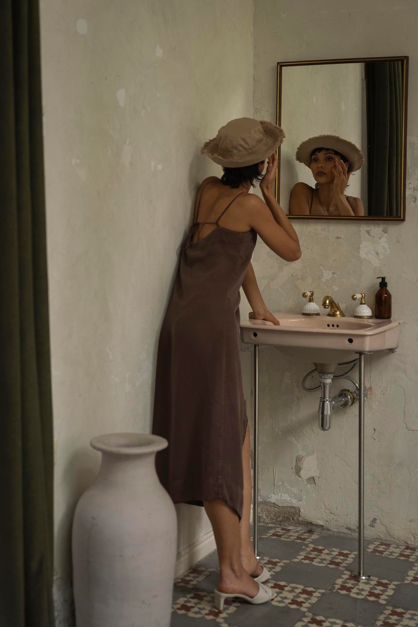 Vestido Jacaranda chocolate - imagen 3