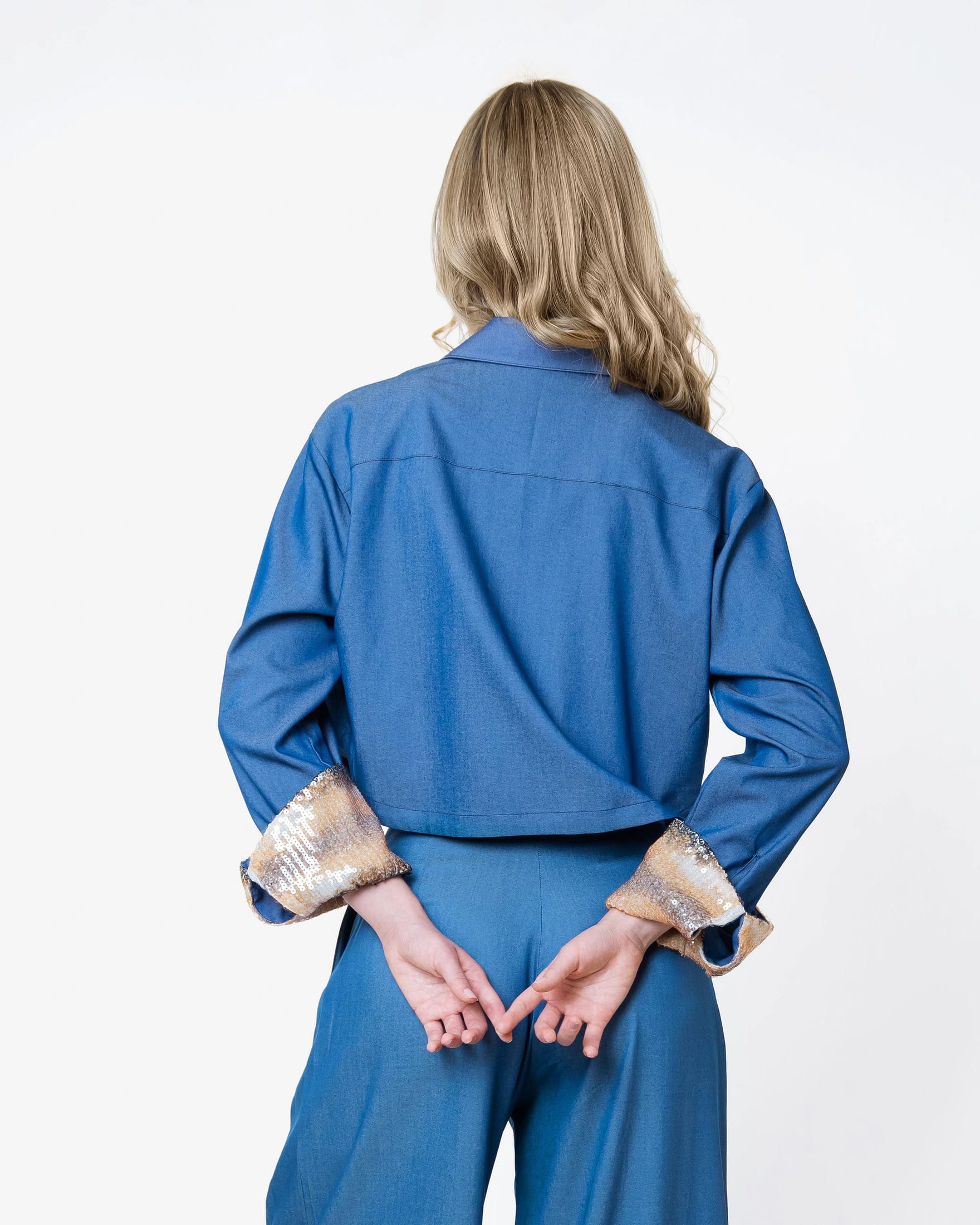 Blue Twist Shirt - imagen 3