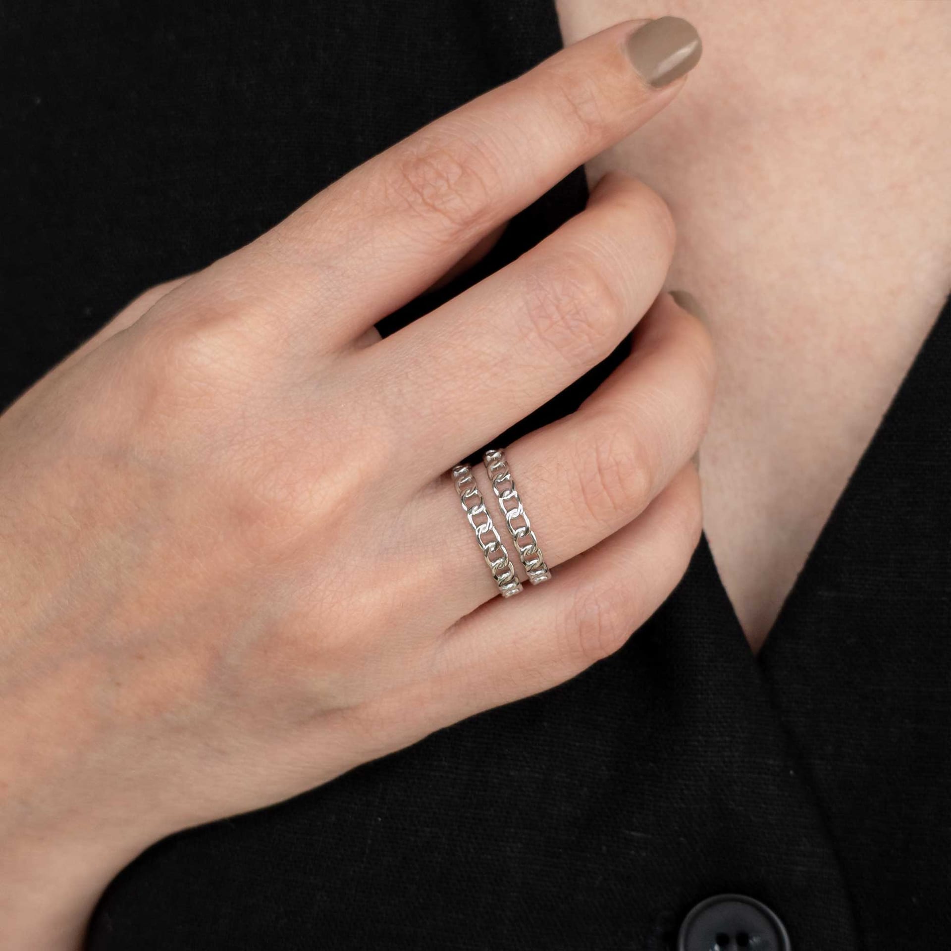 Anillo Double Chain - imagen 4
