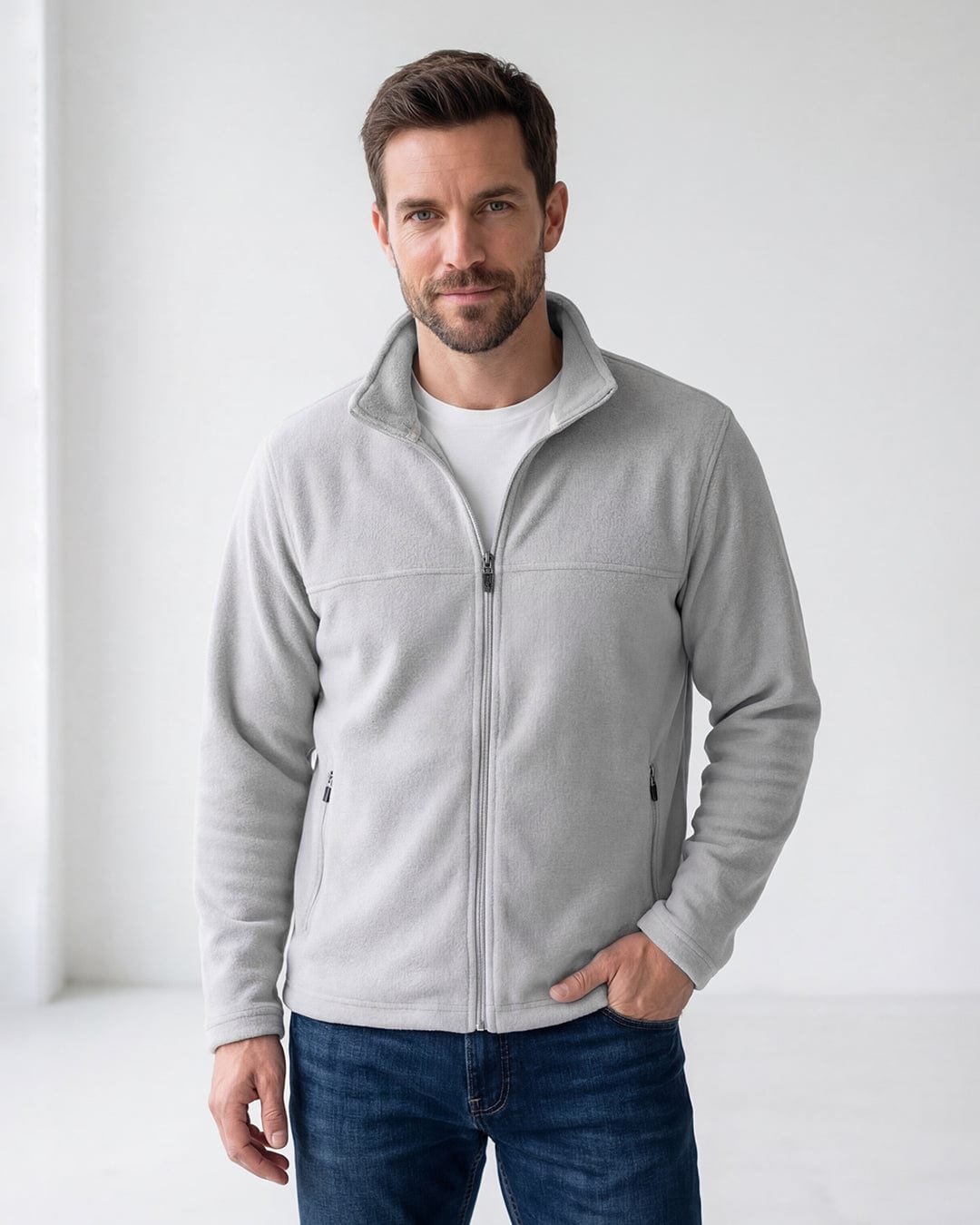 Polar FleeceFlex Hombre Gris Luna - imagen 3