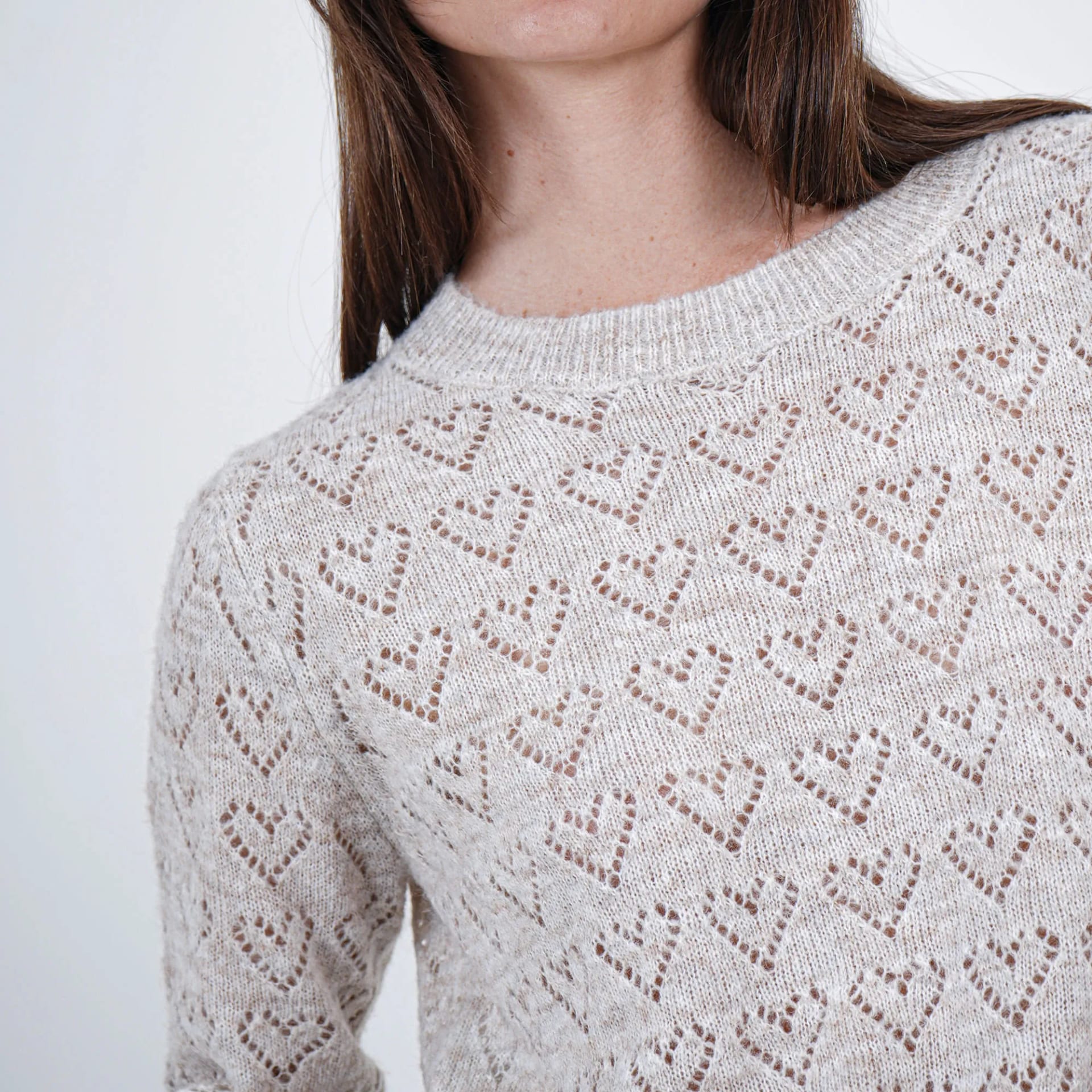 Sweater Cuello Redondo Manga Larga - imagen 9