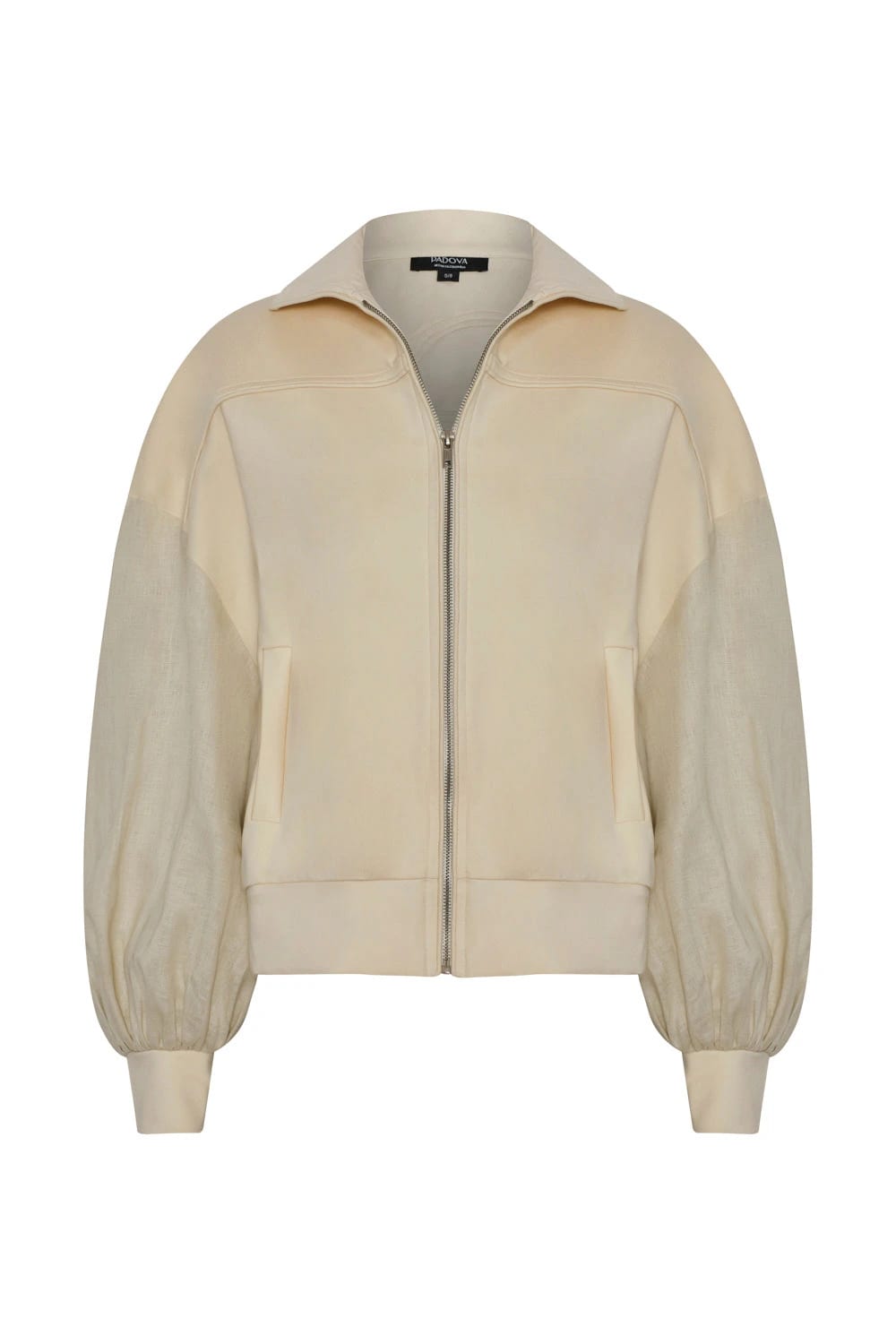 Chaqueta tessa bordado escorpión vainilla - imagen 1