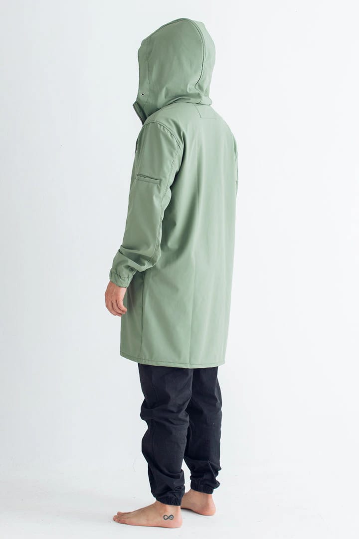 Chaqueta para lluvia verde - imagen 5