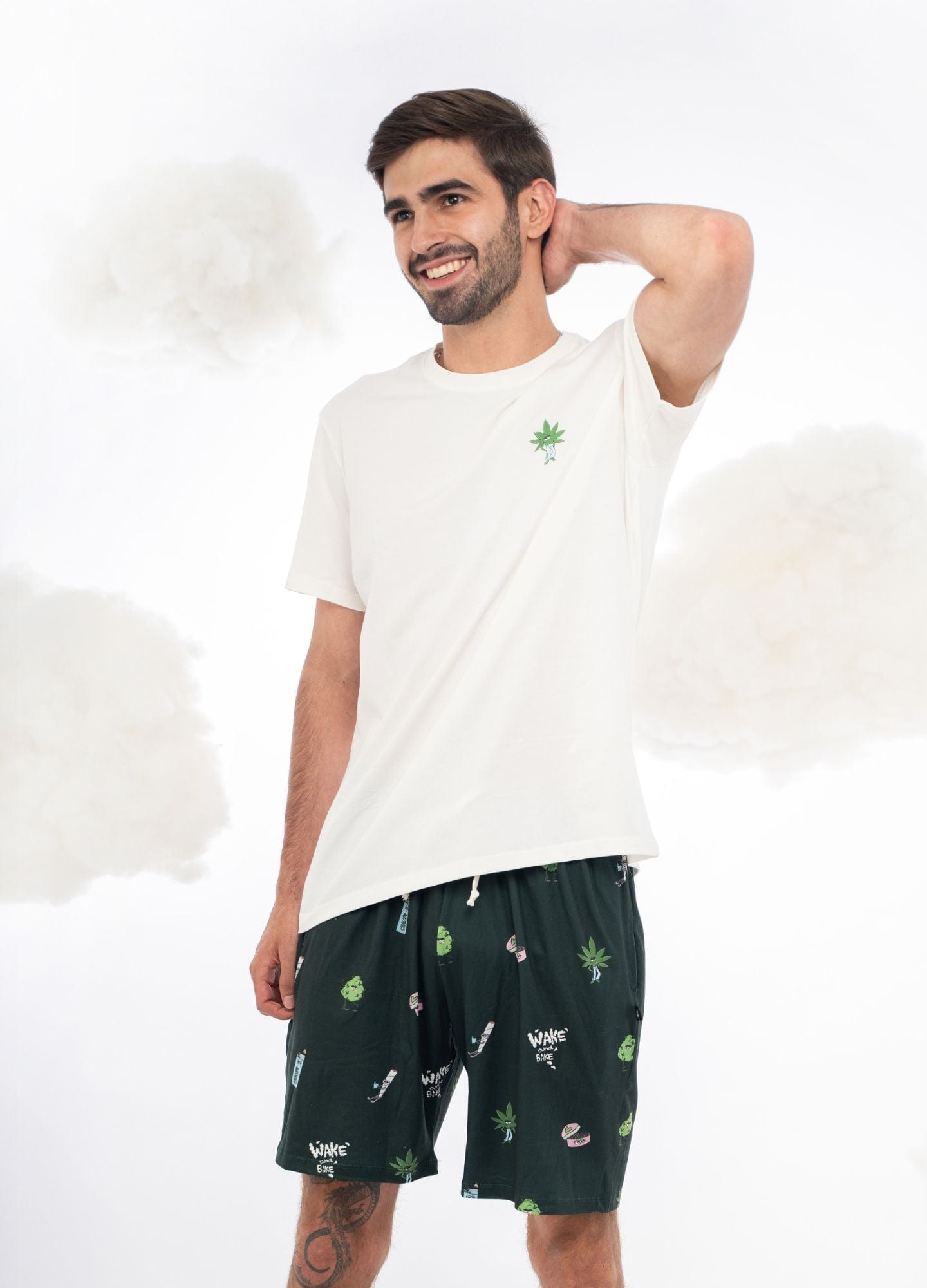 Conjunto Short Weed - Verde - imagen 1