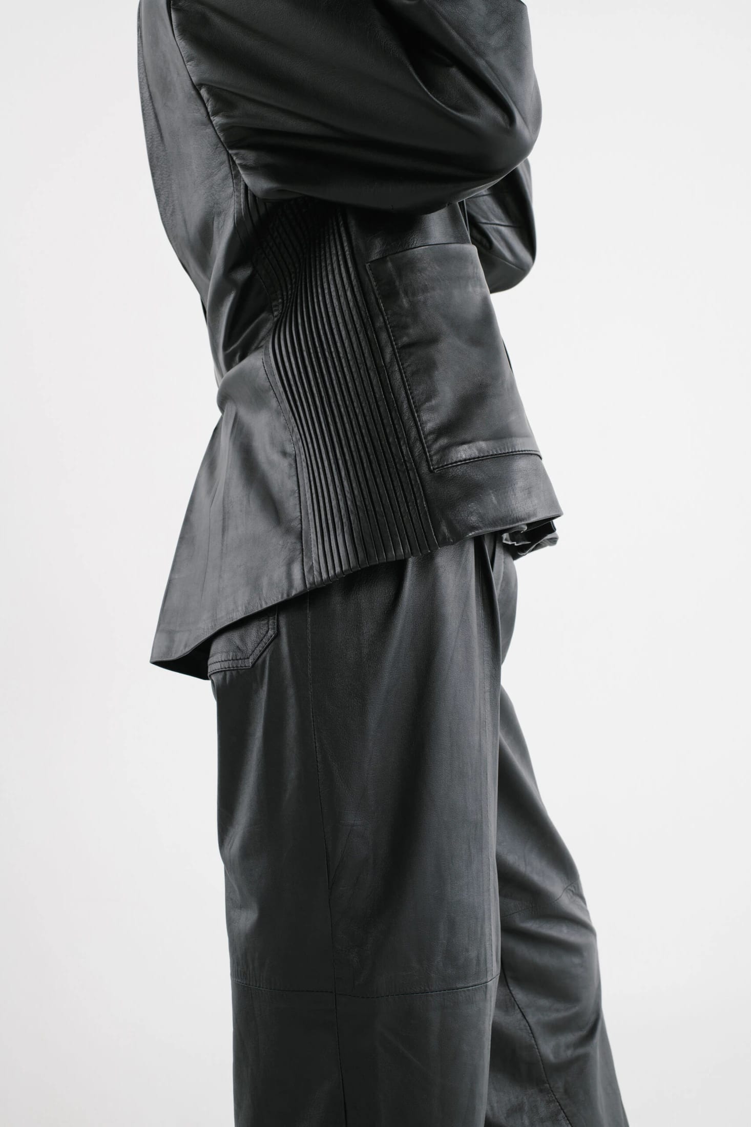 FURROWS LEATHER BLAZER - imagen 5