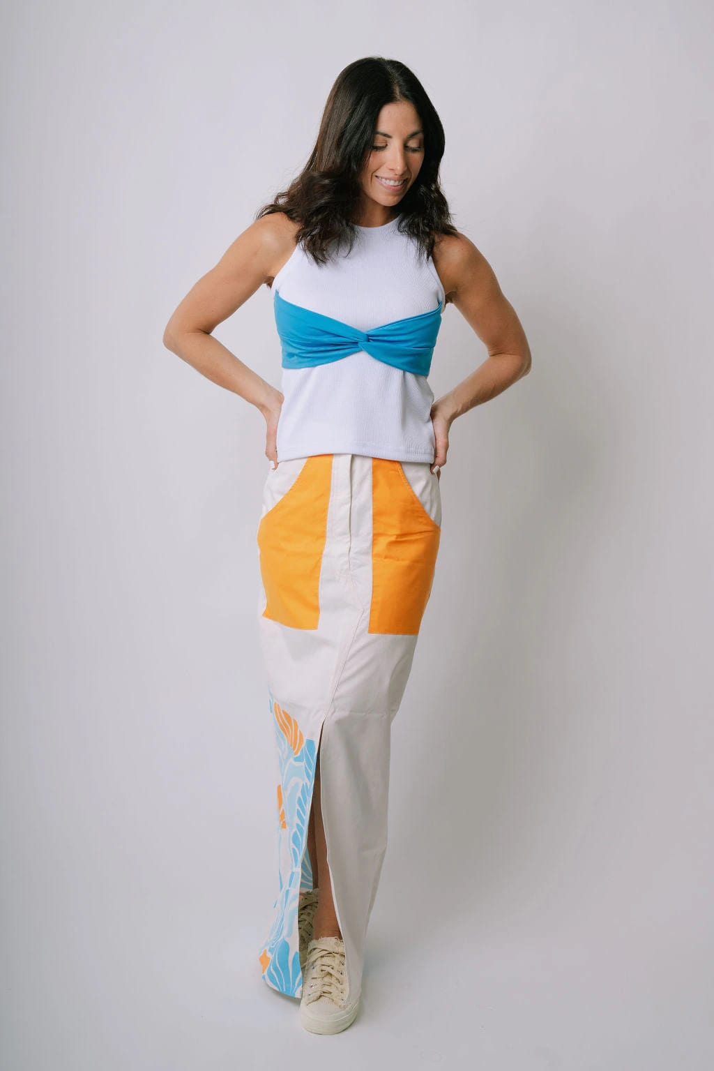 Caroline Floral Midi - imagen 1