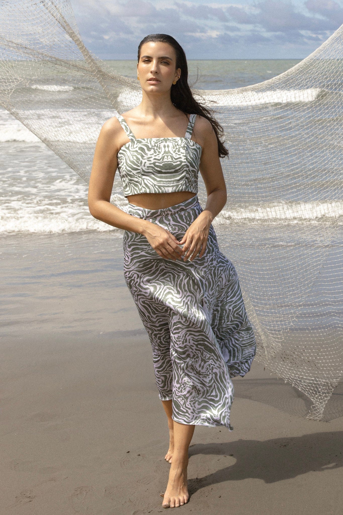 Fernanda Skirt | Green - imagen 1
