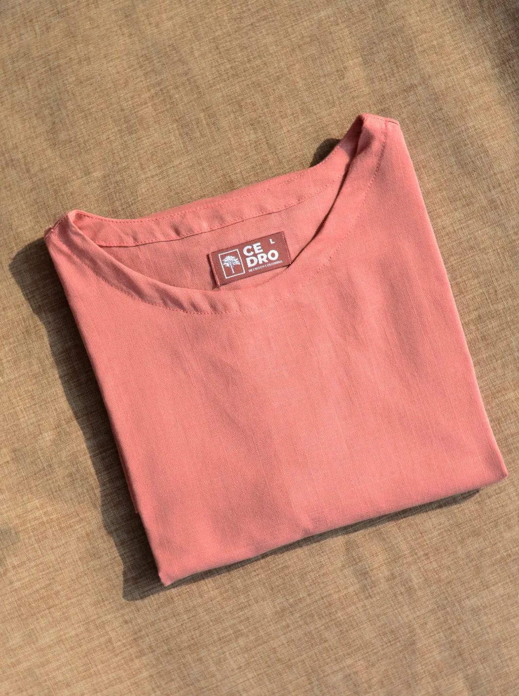 CAMISETA LINO ALGODÓN - imagen 8