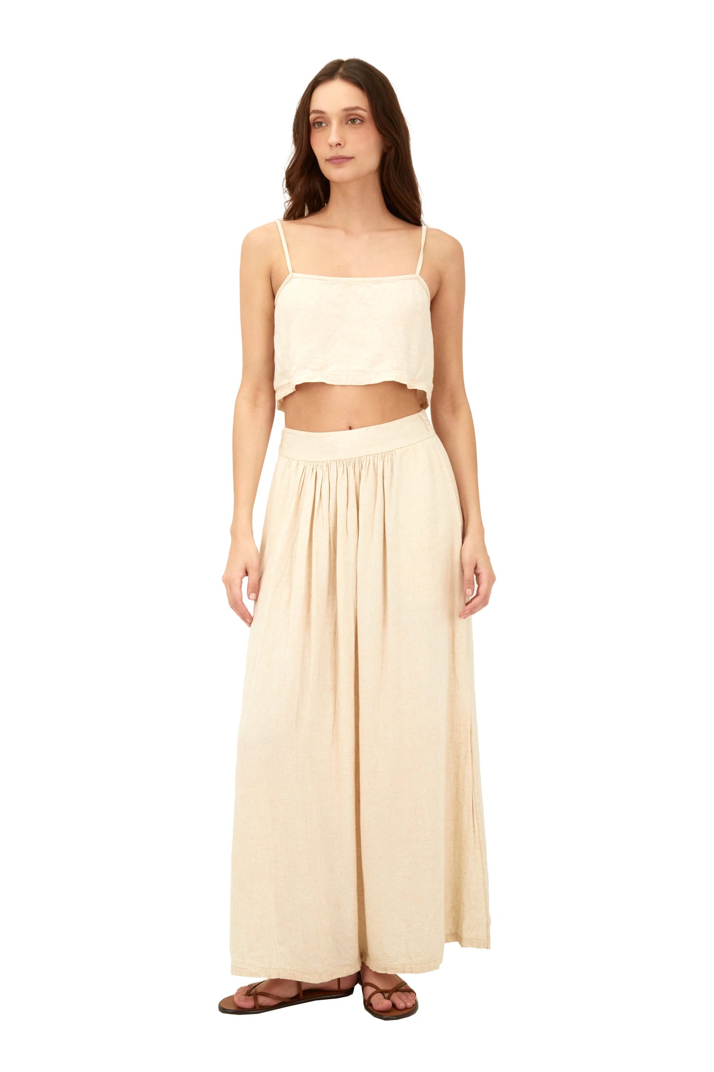 Linen Seed Brisa Skirt - imagen 1