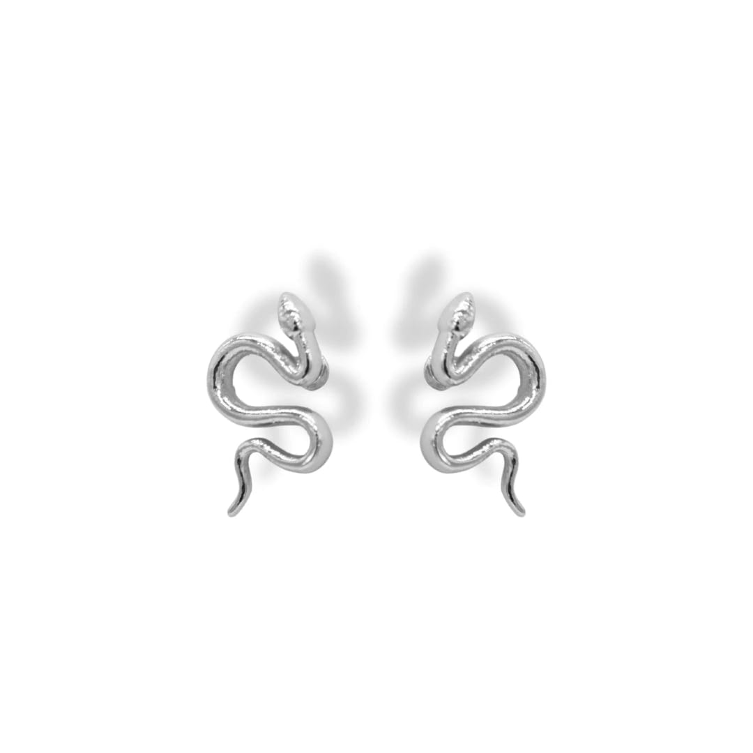 Aretes de serpiente grande - imagen 4