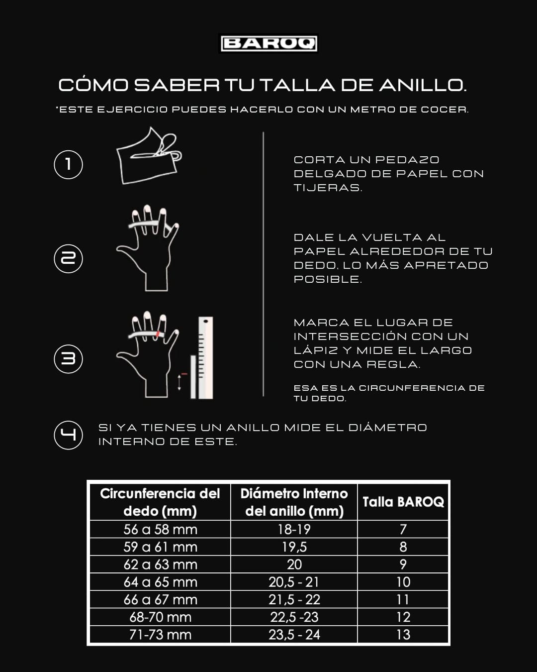 BAND RING 2,5MM | ANILLO EN PLATA LEY 950 - imagen 6
