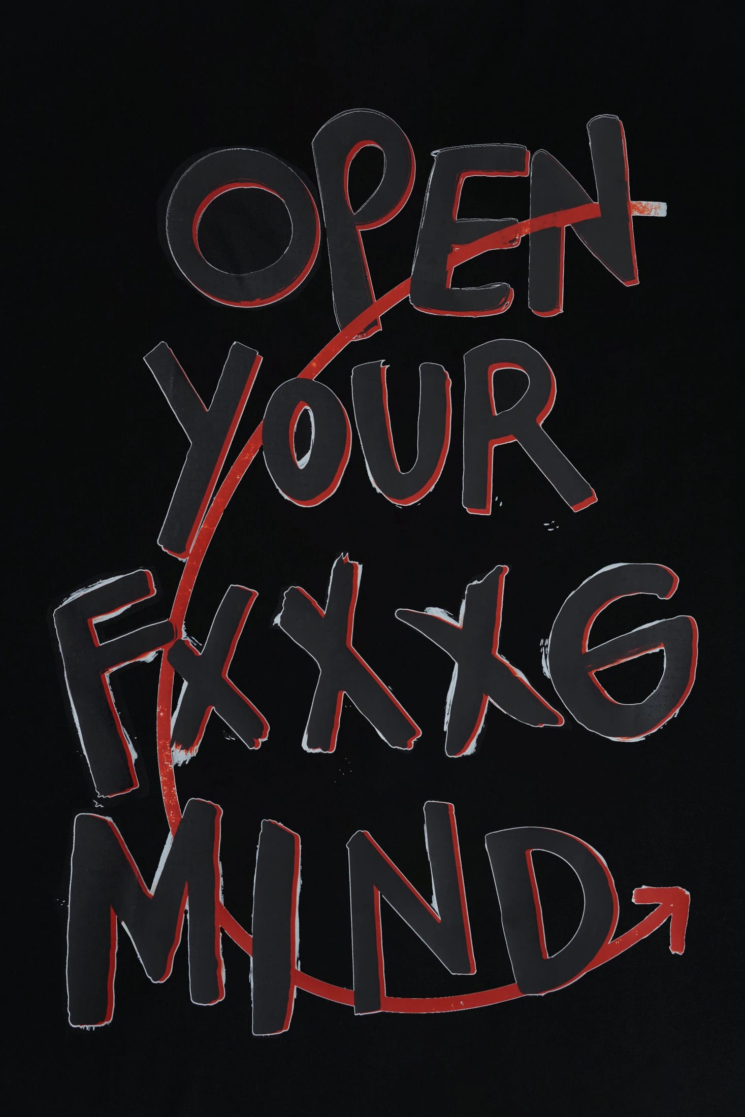 T-shirt Open Your FxxG Mind - imagen 4