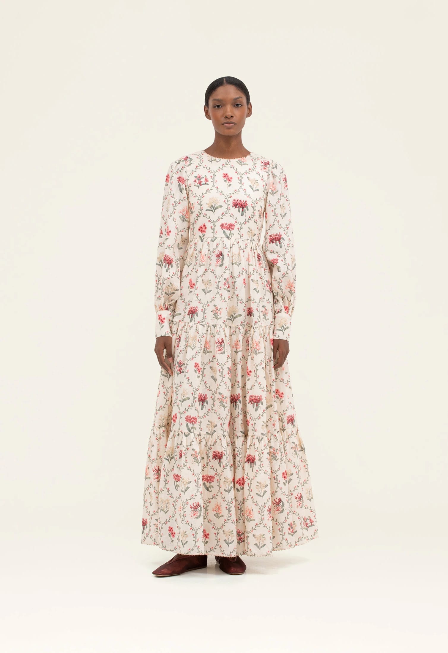 Nuez Orquidea Maxi Dress - imagen 1