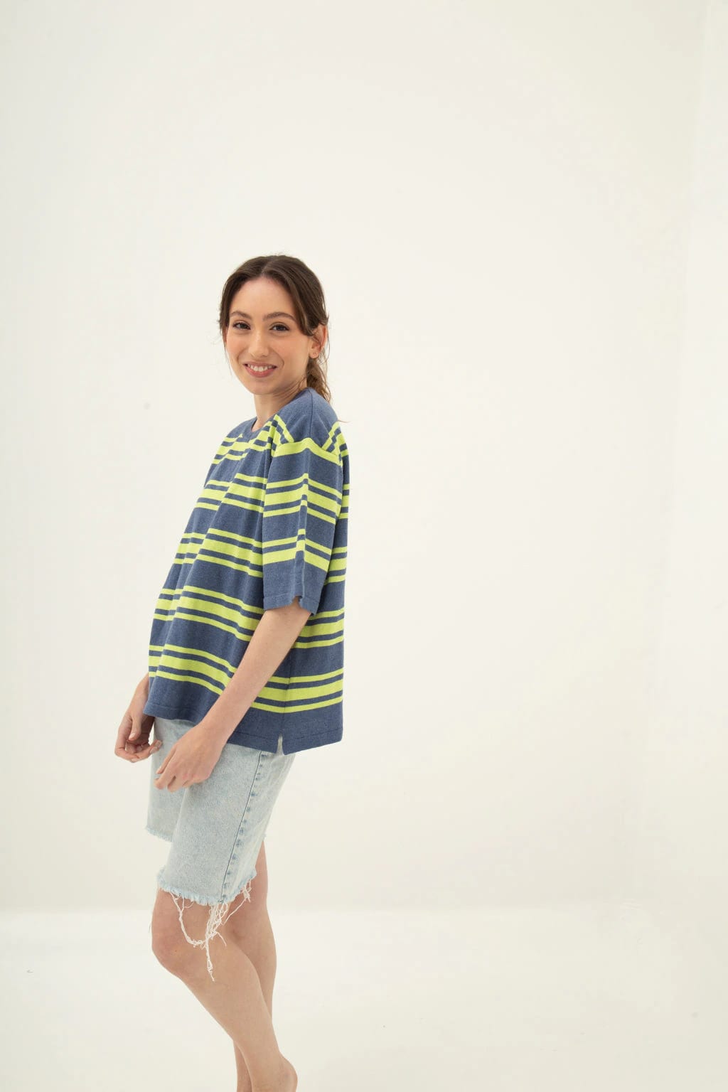 T-shirt Tejida Rayas Biche - imagen 9