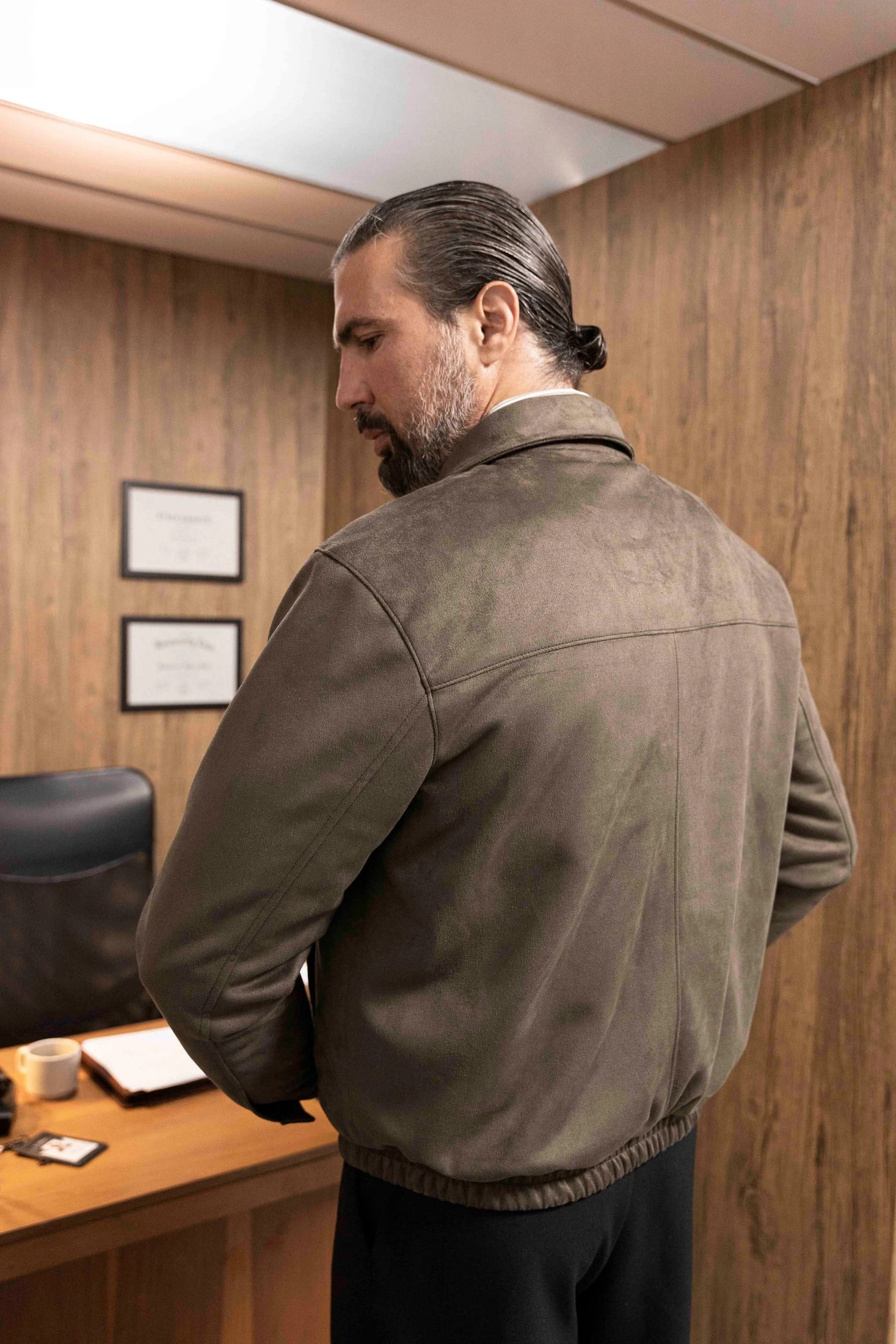Chaqueta Bomber Verde - imagen 6