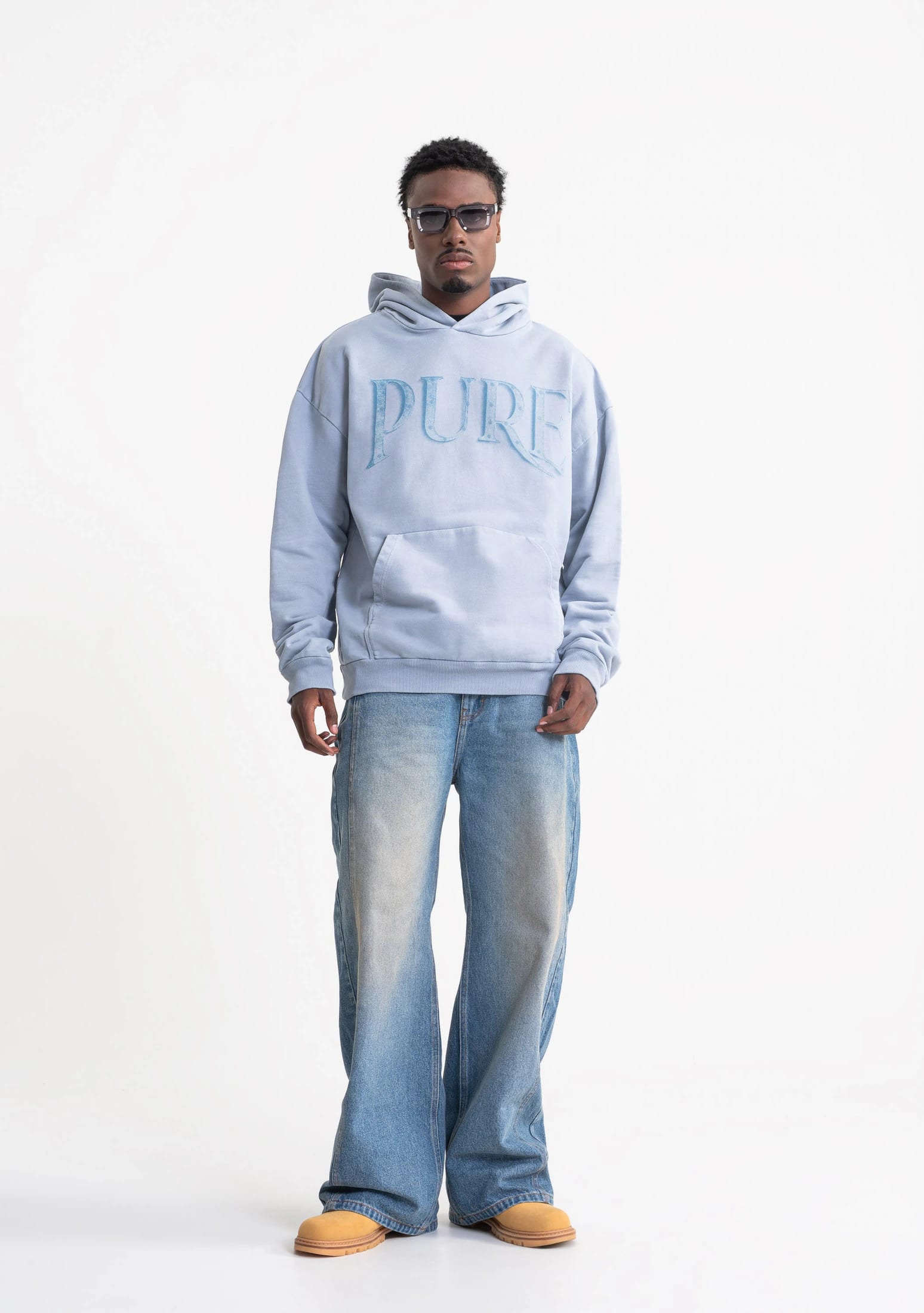 Rustic wash hoodie - imagen 6