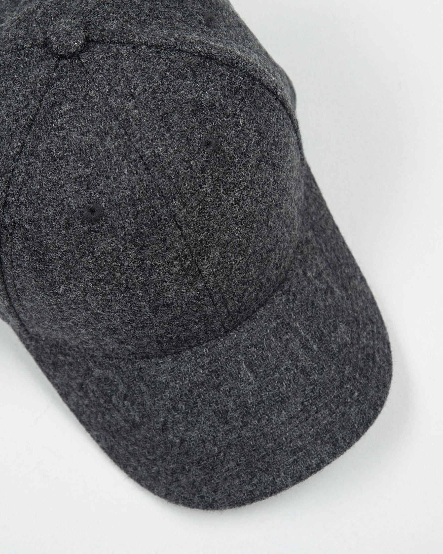 Gorra Baseball Lana Gris Oscuro - imagen 6