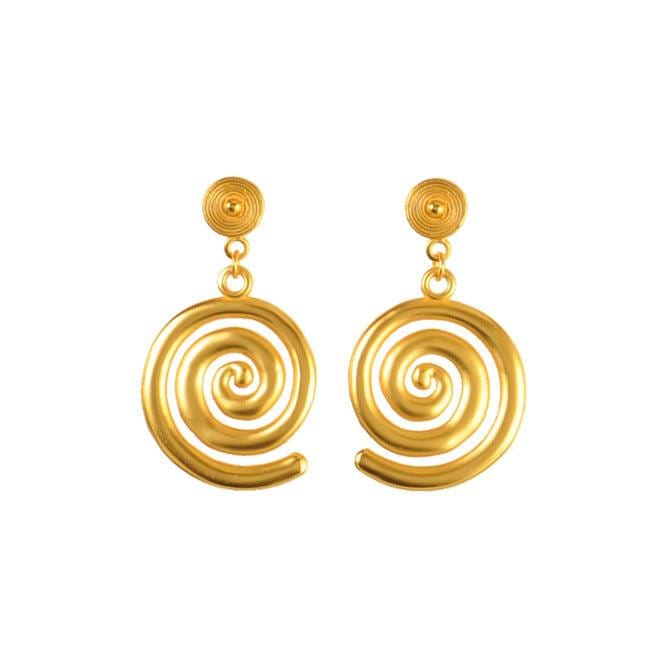 Arete Espiral Quimbaya - imagen 1