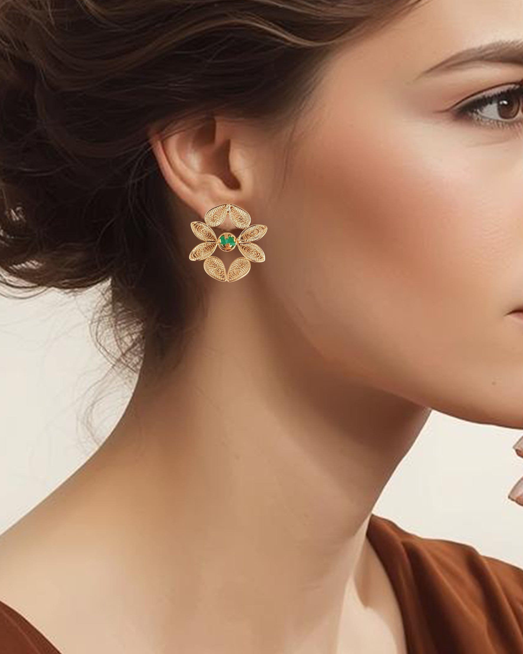 Aretes en filigrana Gregory - imagen 9
