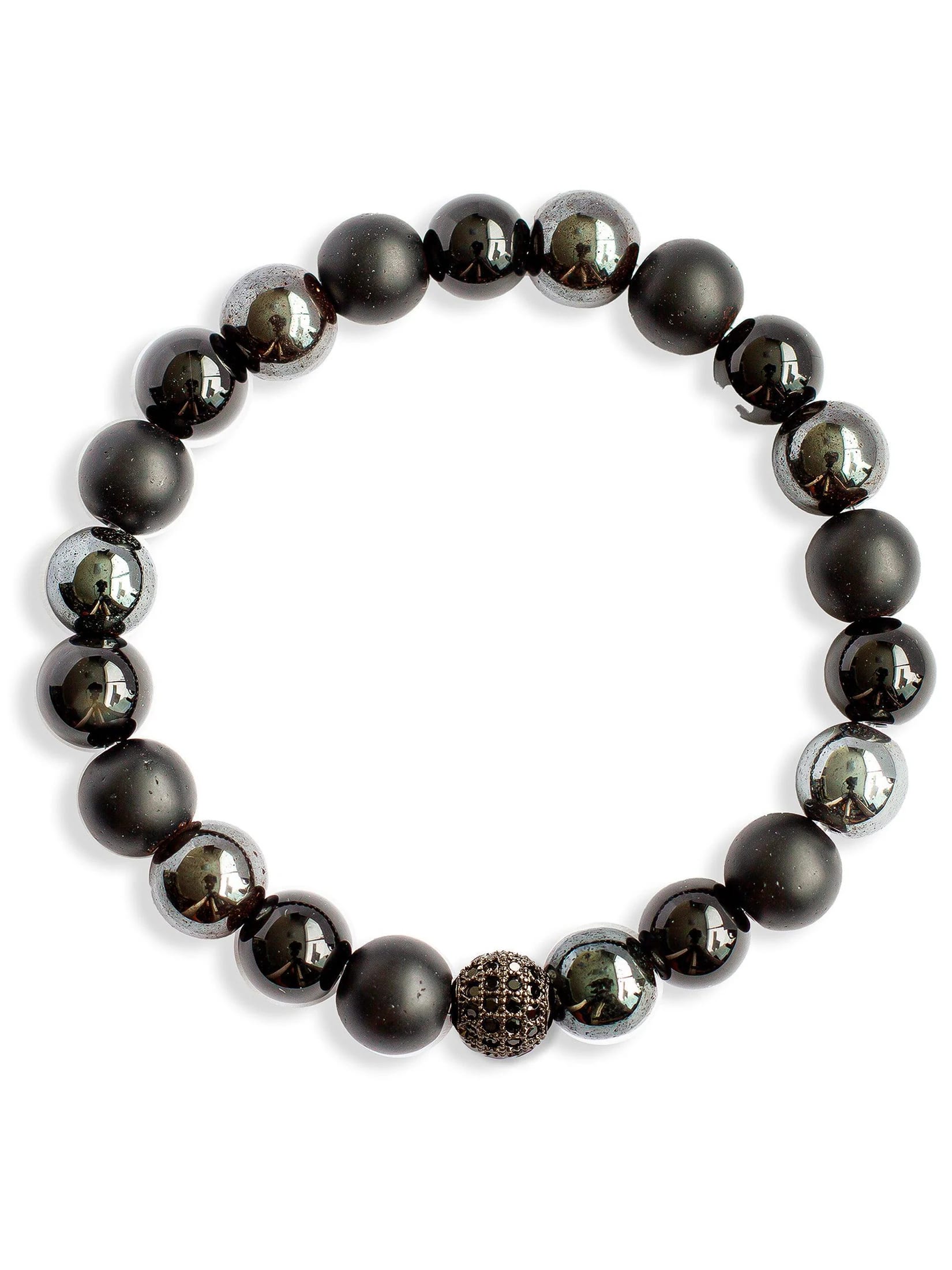 Brazalete Tayrona Onyx 8mm - imagen 2