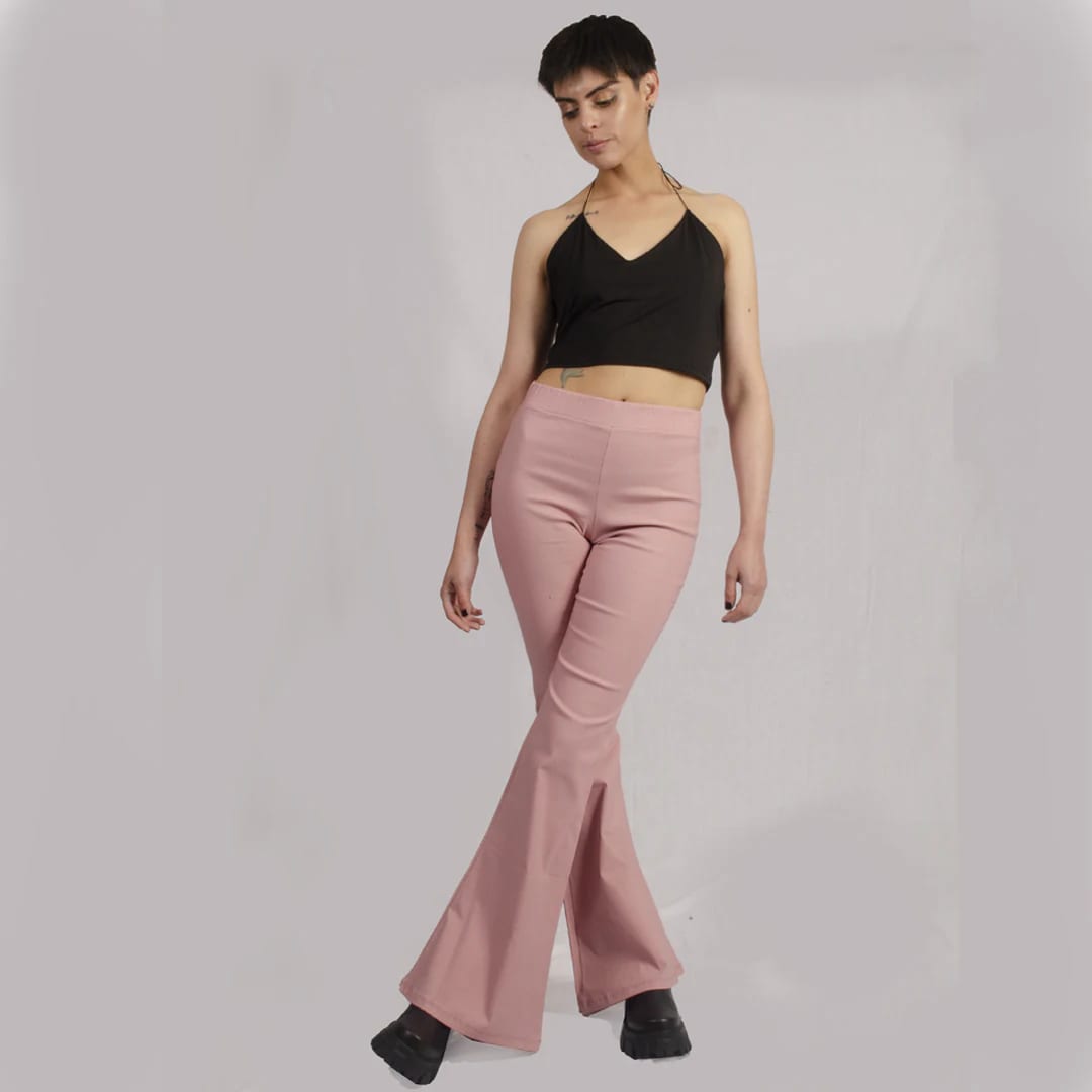 Pantalon Campana Rosa - imagen 2