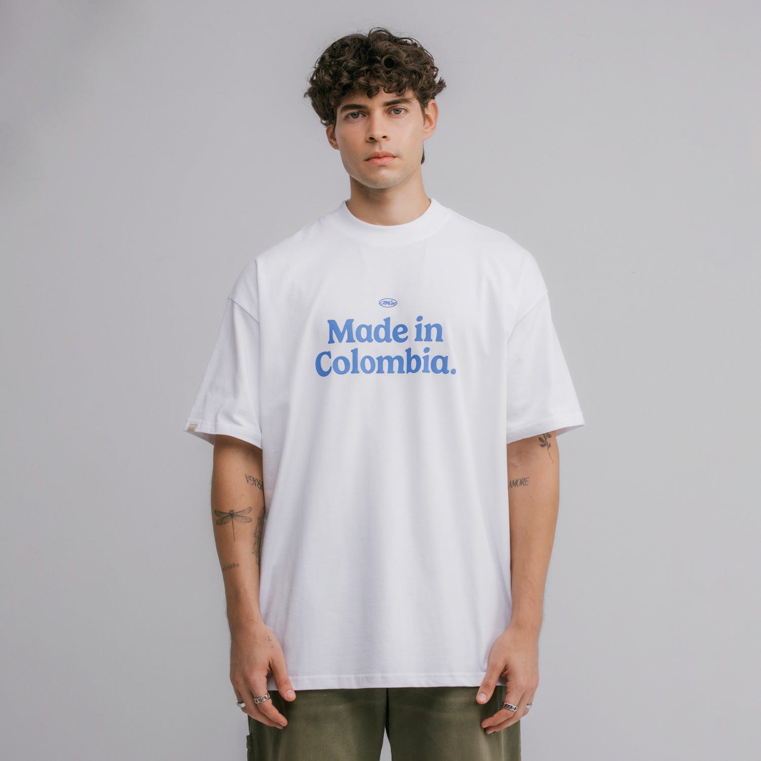 Colombia Oversized T-Shirt - White - imagen 2