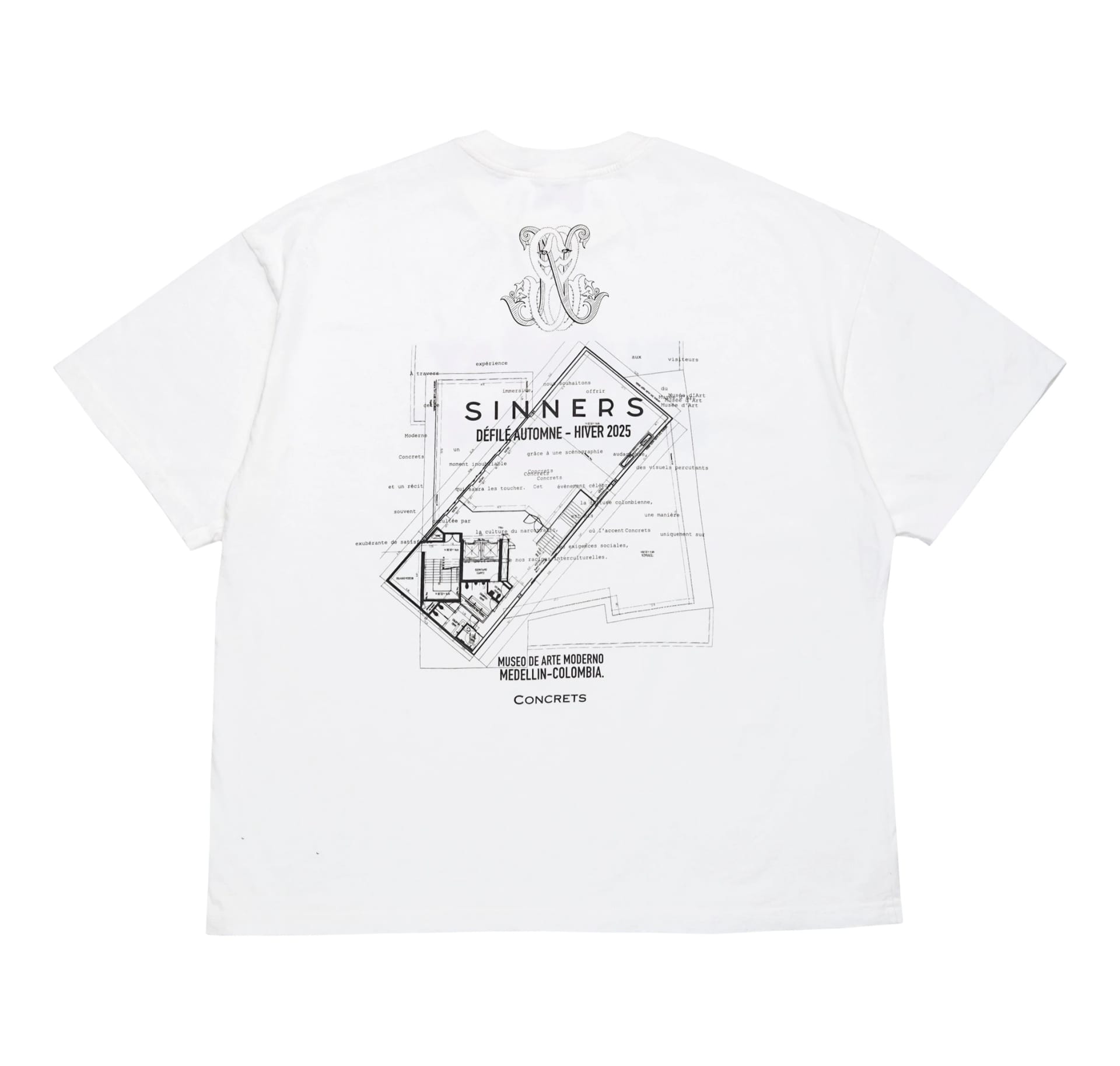 I'M NOT A MODEL T-SHIRT — WHITE - imagen 3