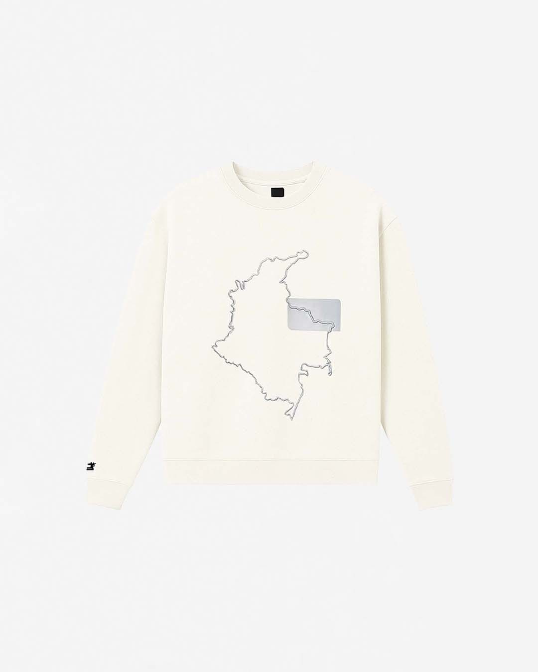 CREWNECK MAPA COLOMBIA - imagen 1