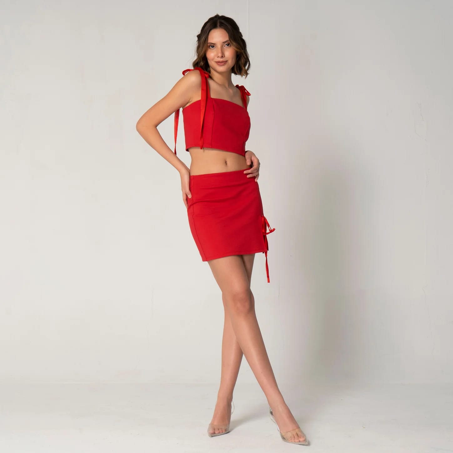 Blusa Crop Top Slim Lovs - imagen 2