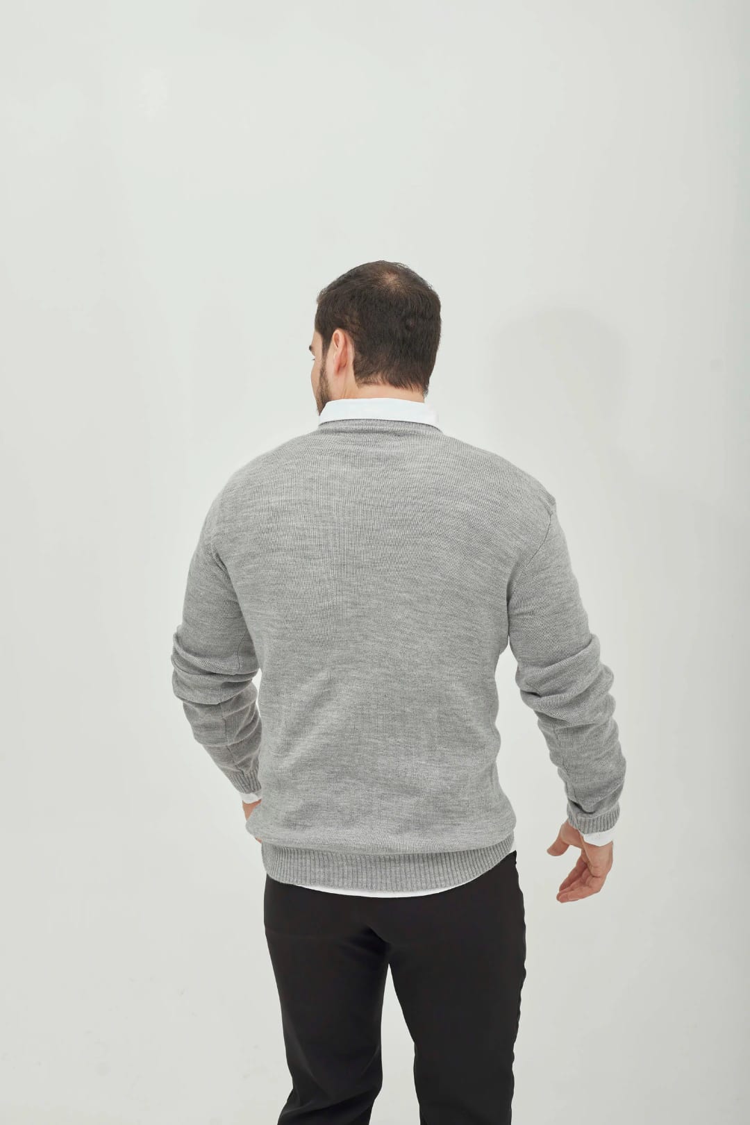Suéter Mónaco Gris - imagen 3