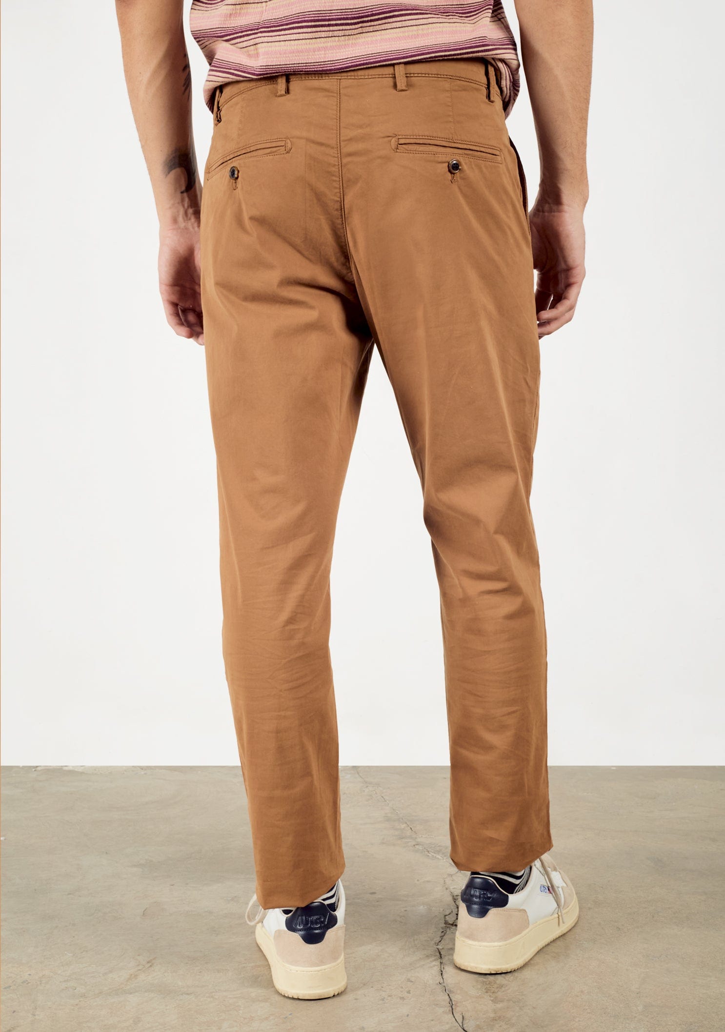Pantalón H Chino Unicolor Ocre - imagen 3