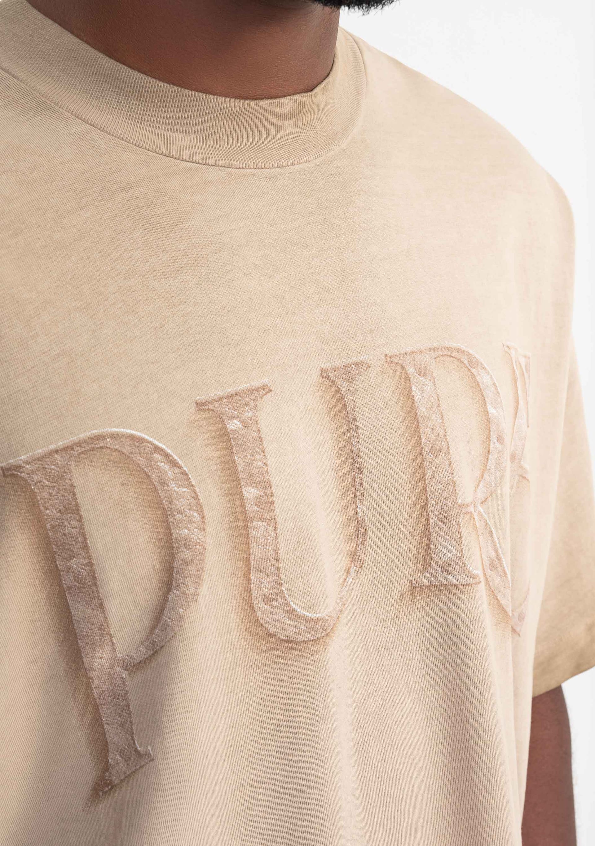 Rustic taupe t-shirt - imagen 8