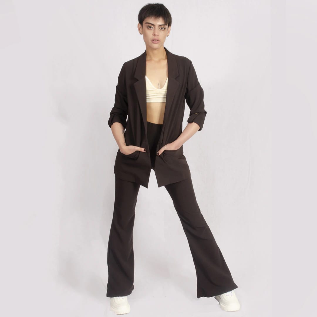Total Look Campana Largo Chocolate - imagen 2