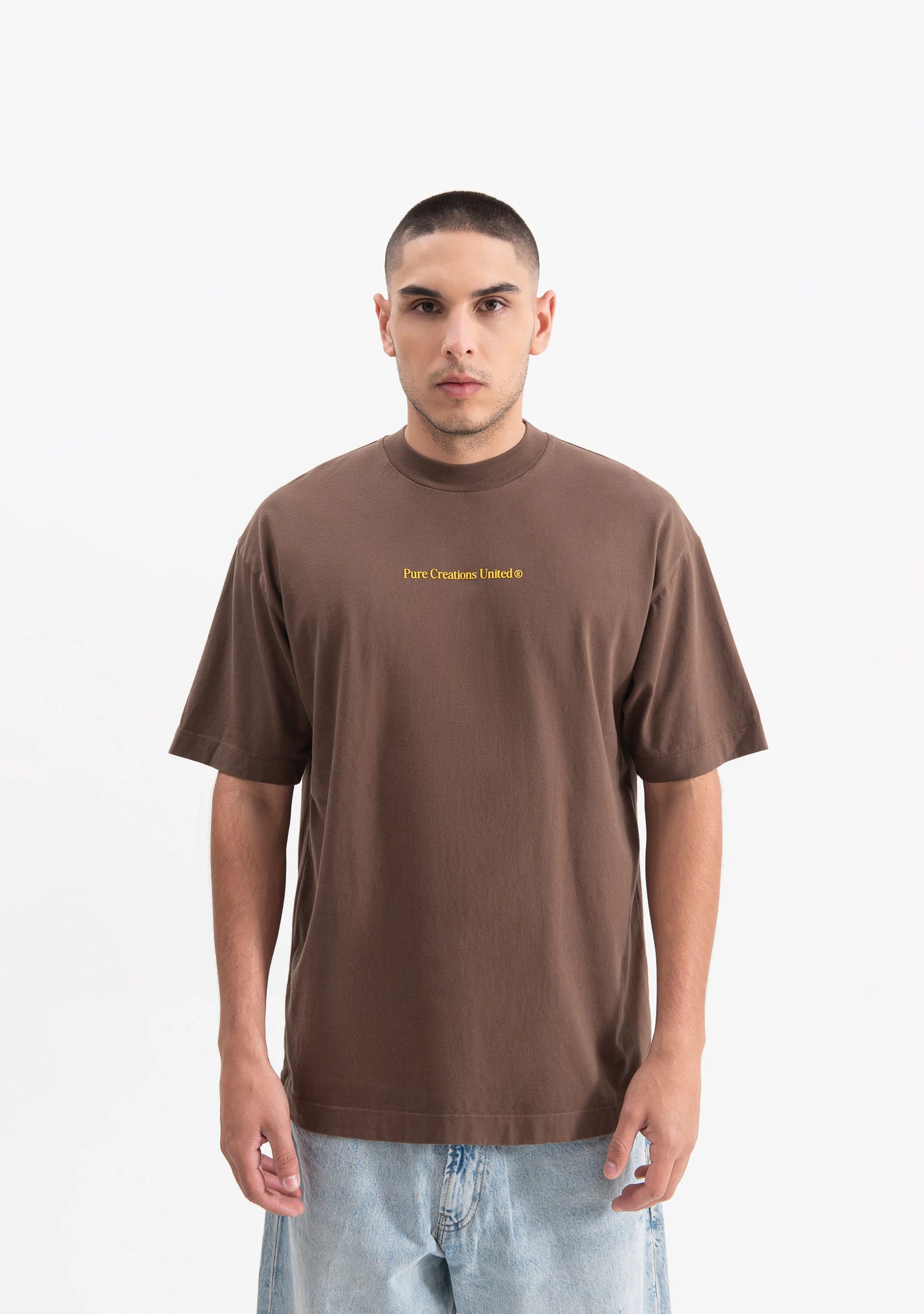 knockout brown t-shirt - imagen 2