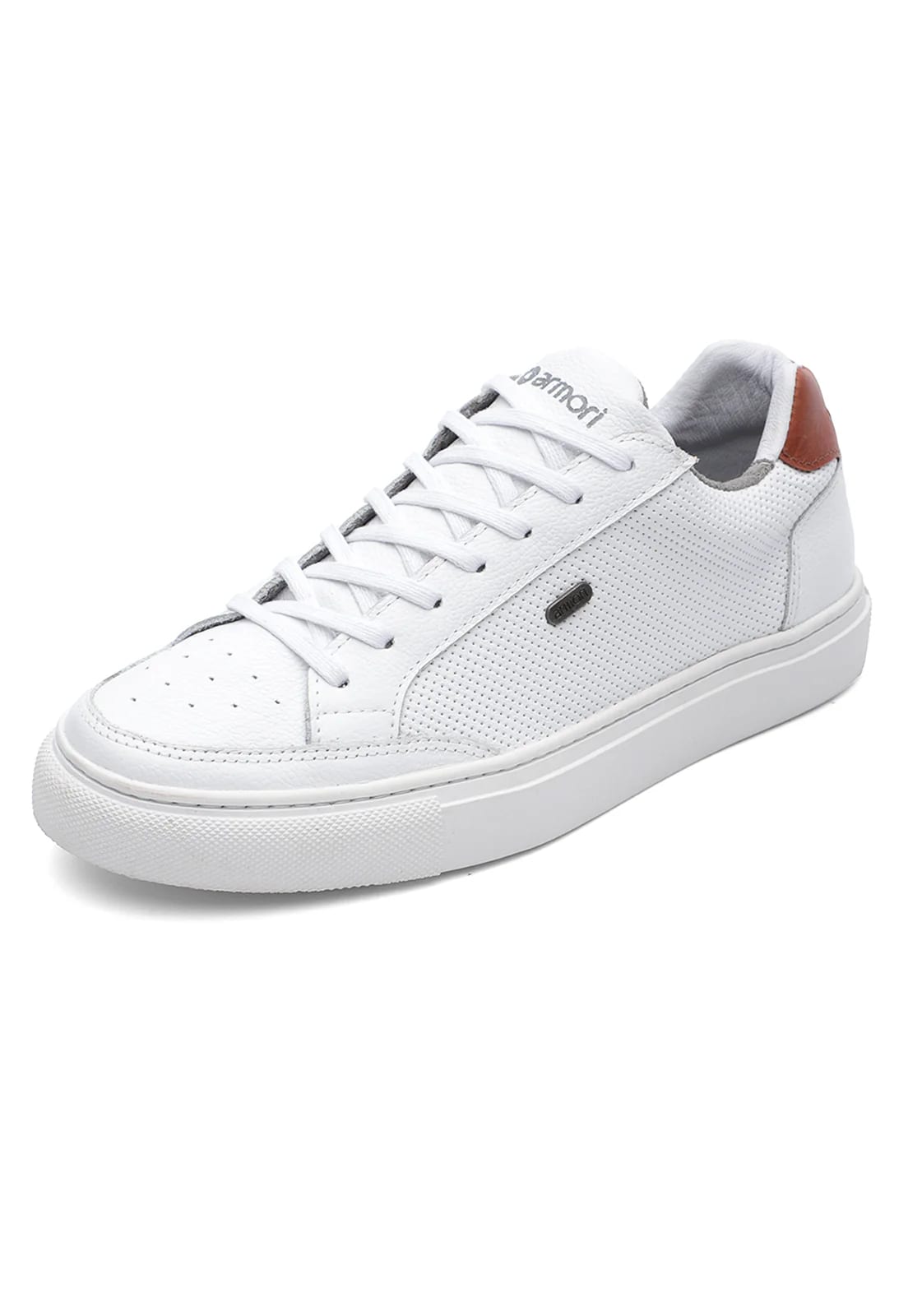 Tenis de cuero para hombre color blanco| Armori x Los Caballeros - imagen 5