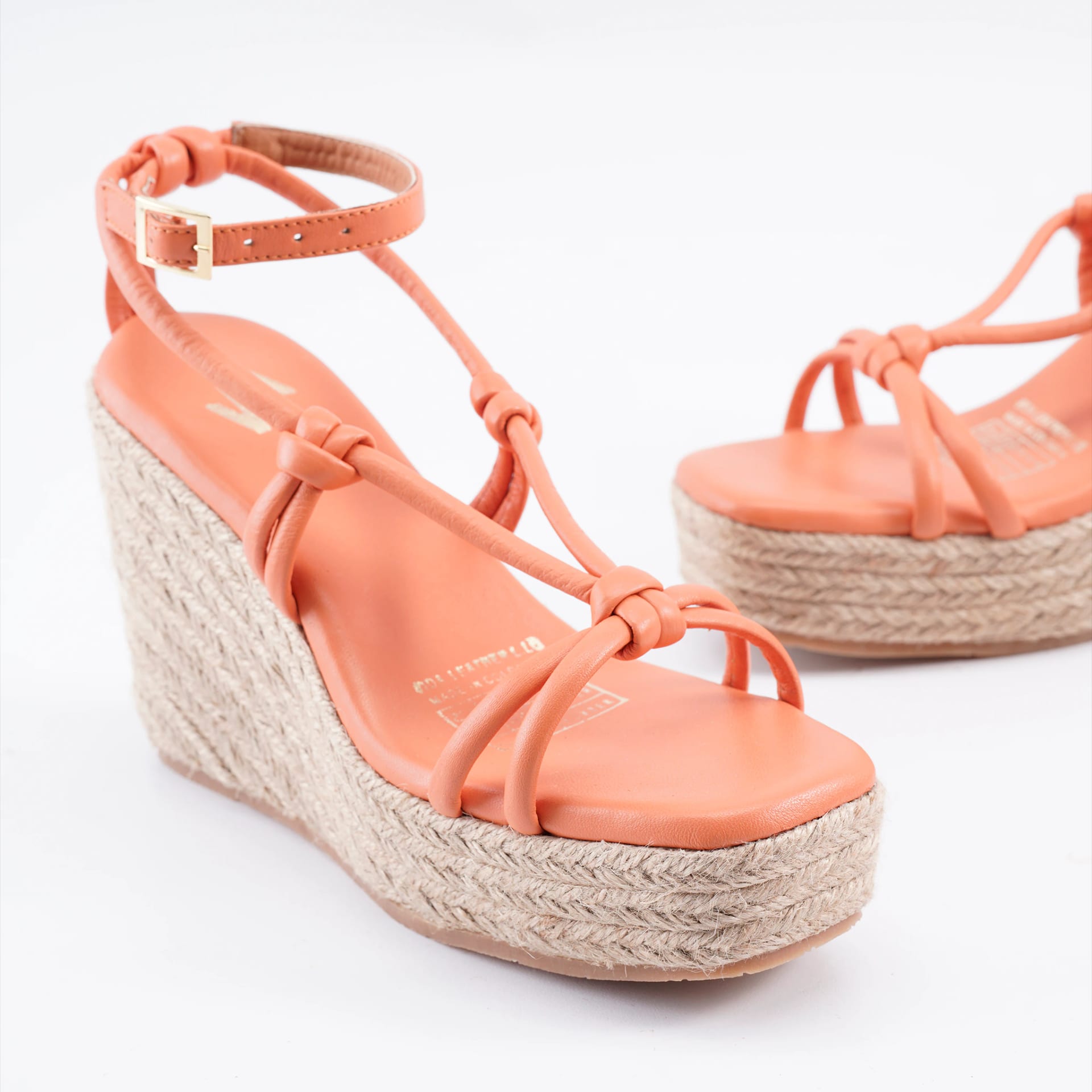 Silvia Cobos Louise Wedges Orange - imagen 4