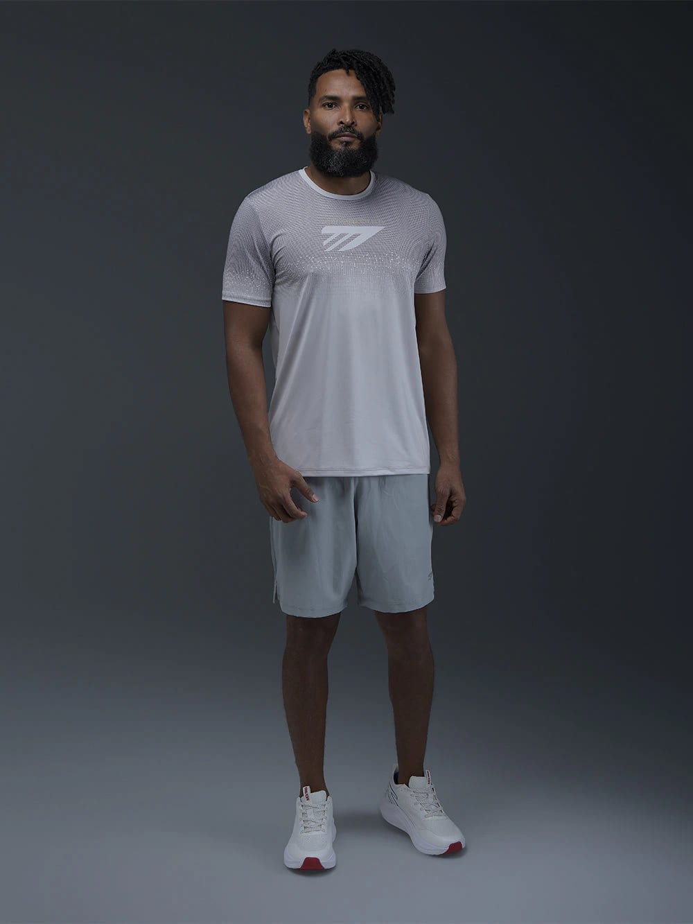Pantaloneta Deportiva Gris - imagen 4