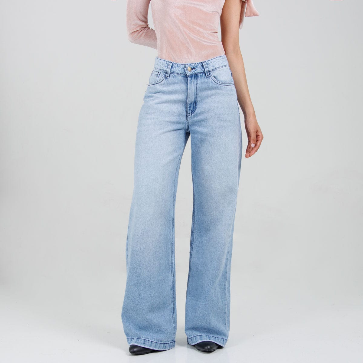 Jean Wide Leg Ax-3100 Rigido - imagen 2