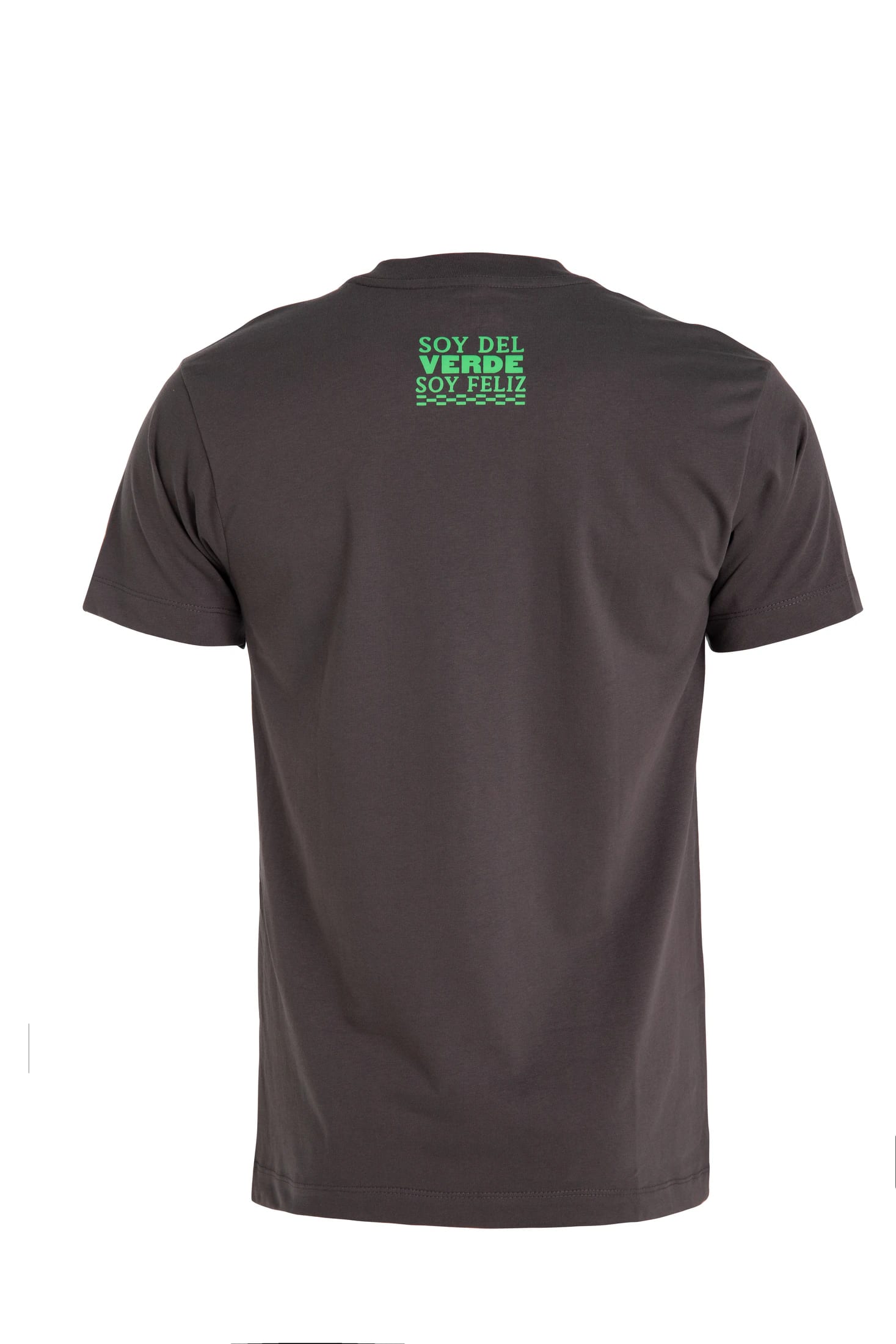 CAMISETA GRIS OSCURO CIRCULO - imagen 2