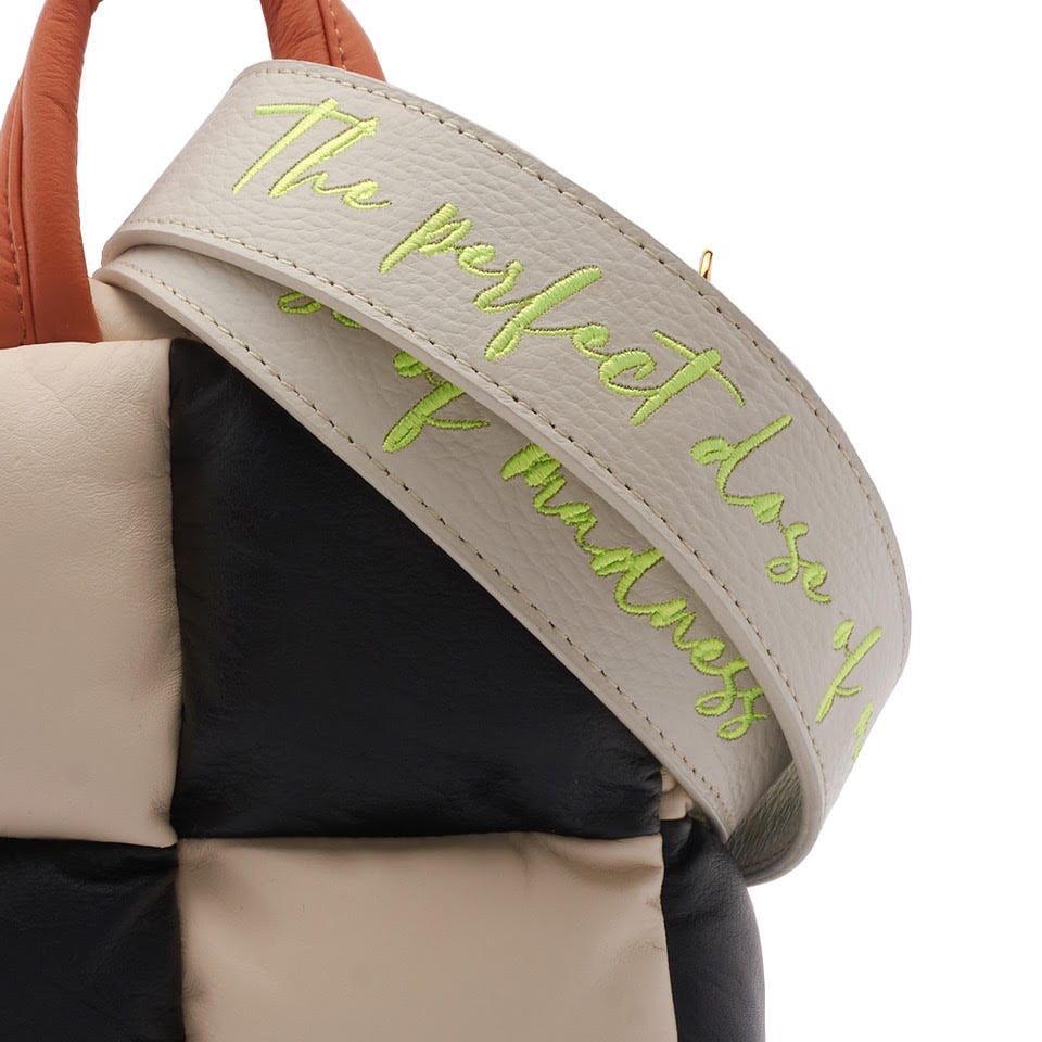 CANDELARIA bag BLACK x beige - imagen 4