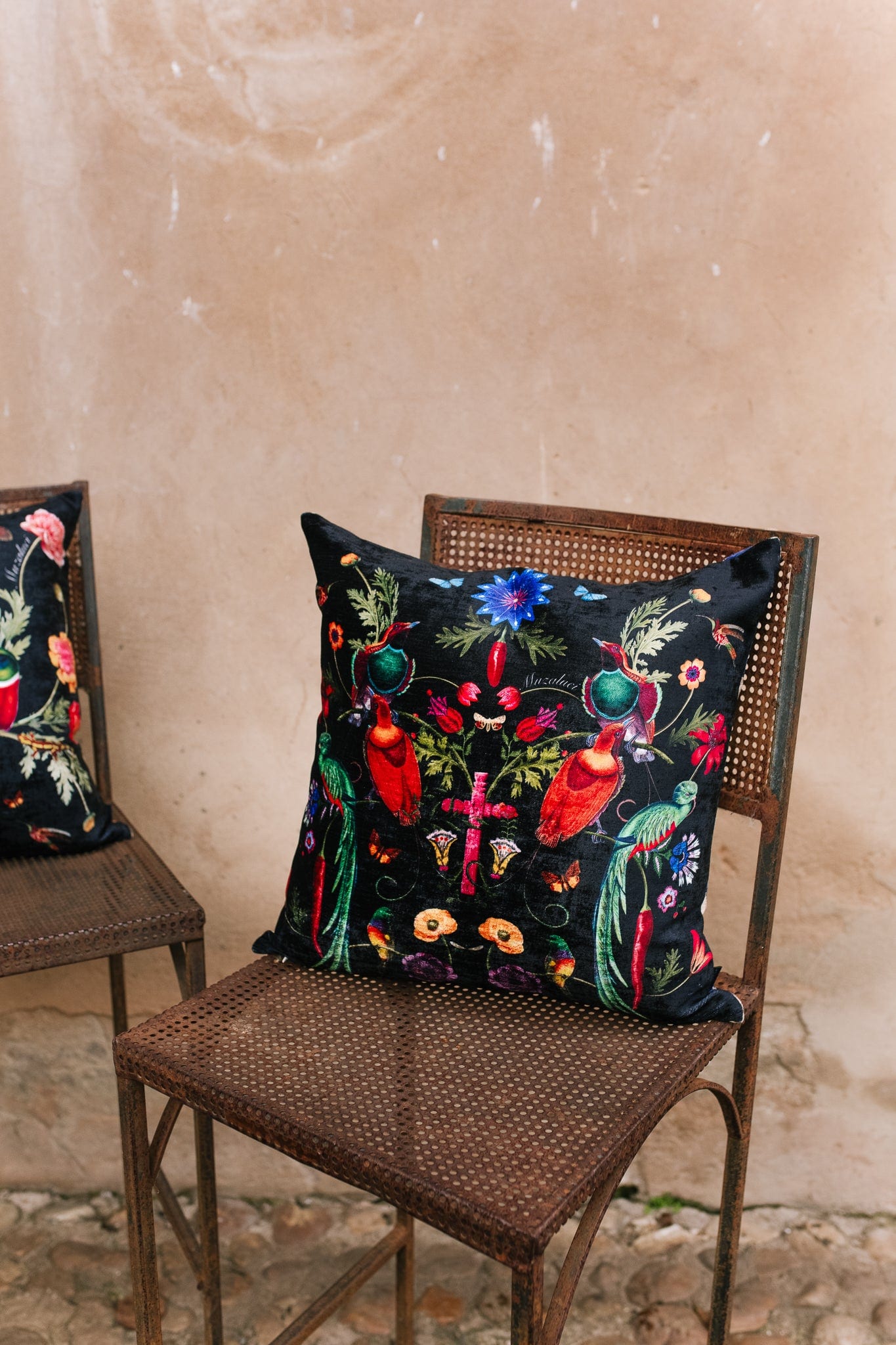 Cojin - Mexica Blue - imagen 3