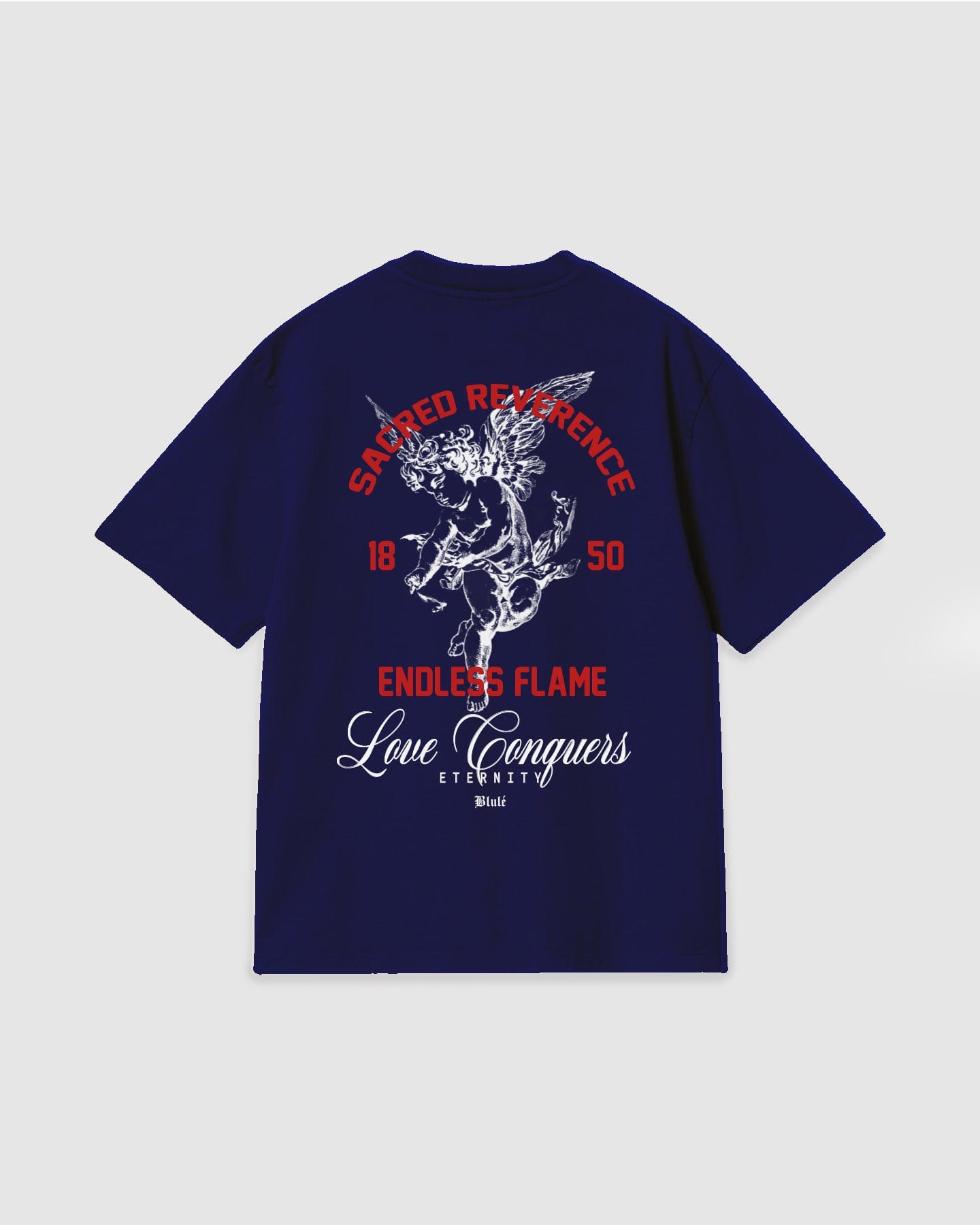 Oversized T Shirt Reverence Blue Navy - imagen 1