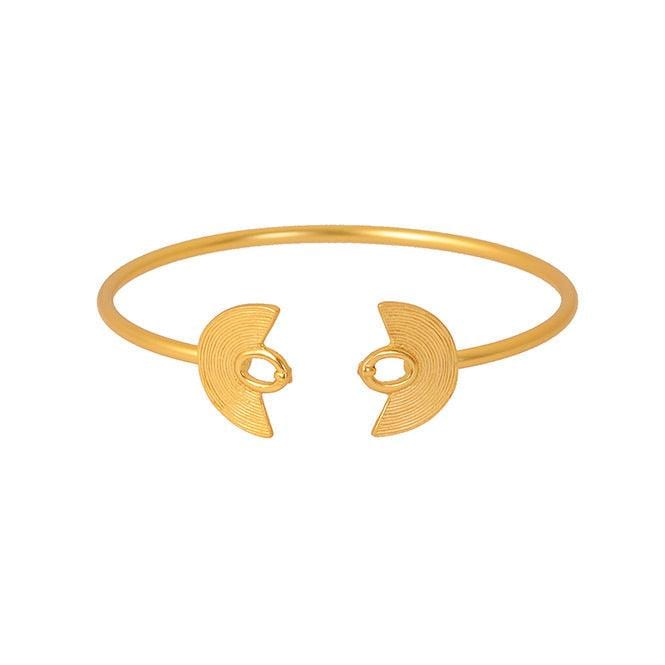 Pulsera de Aro Nariguera Filigrana Lisa Sinú - imagen 2