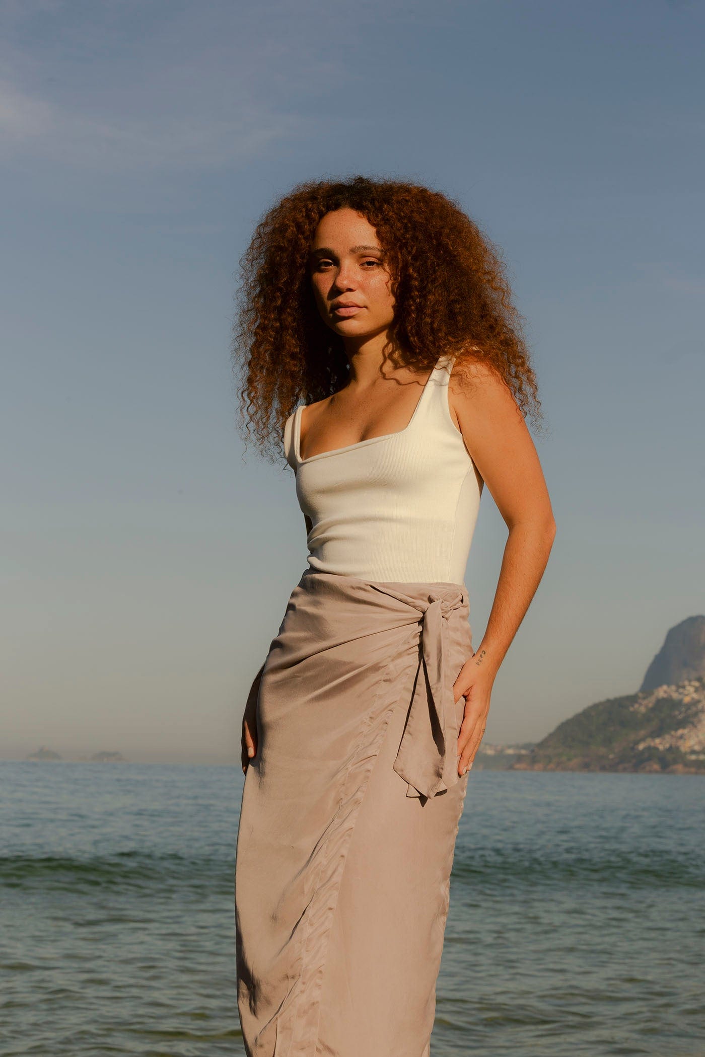 The Cupro Wrap Skirt - imagen 10