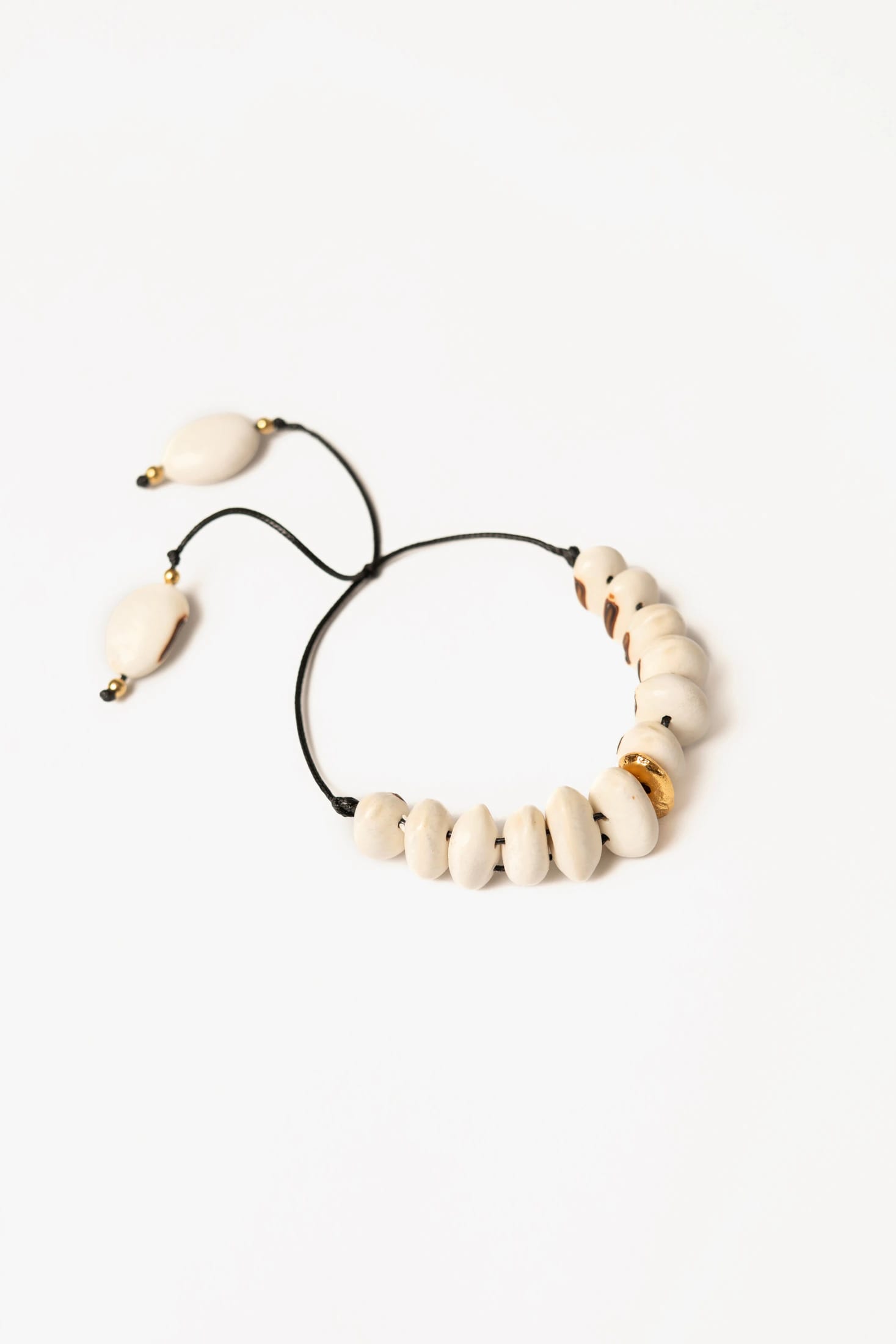 Pulsera Siembra Oro Frijol Blanco - imagen 1