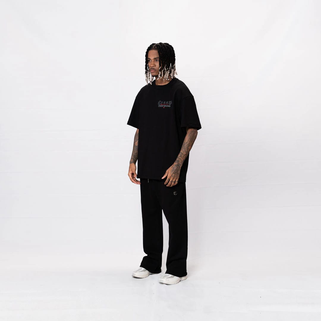 Sudadera Streetwear Negra | Basics Chrome - imagen 4
