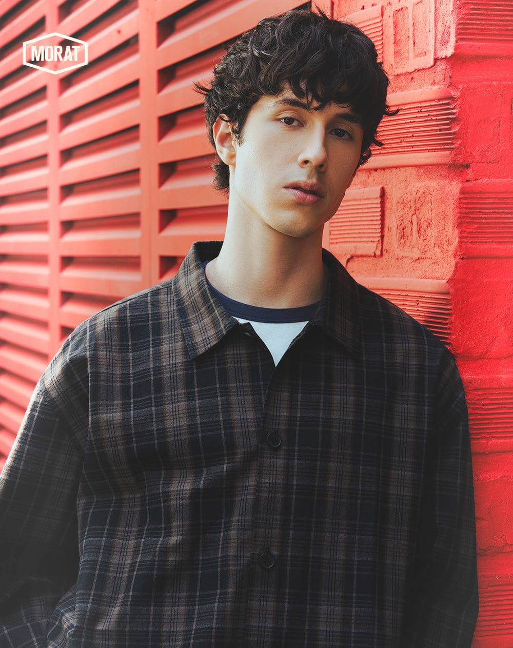Camisa overshirt cuadros unisex GEF | MORAT - imagen 3