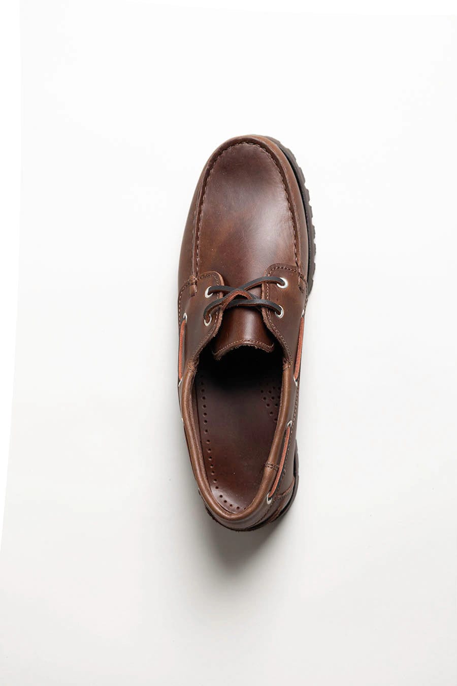 Men's moccasin nautical cord brown - imagen 2