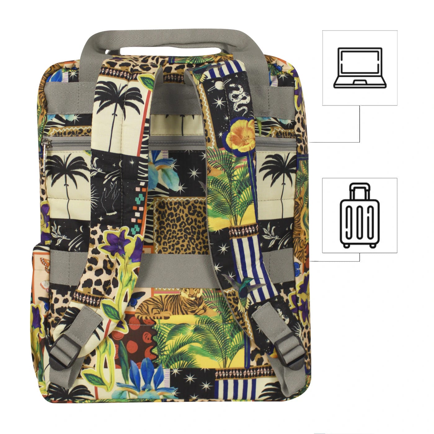 Morral Active Citybags Ultra Estampado Glam - imagen 4