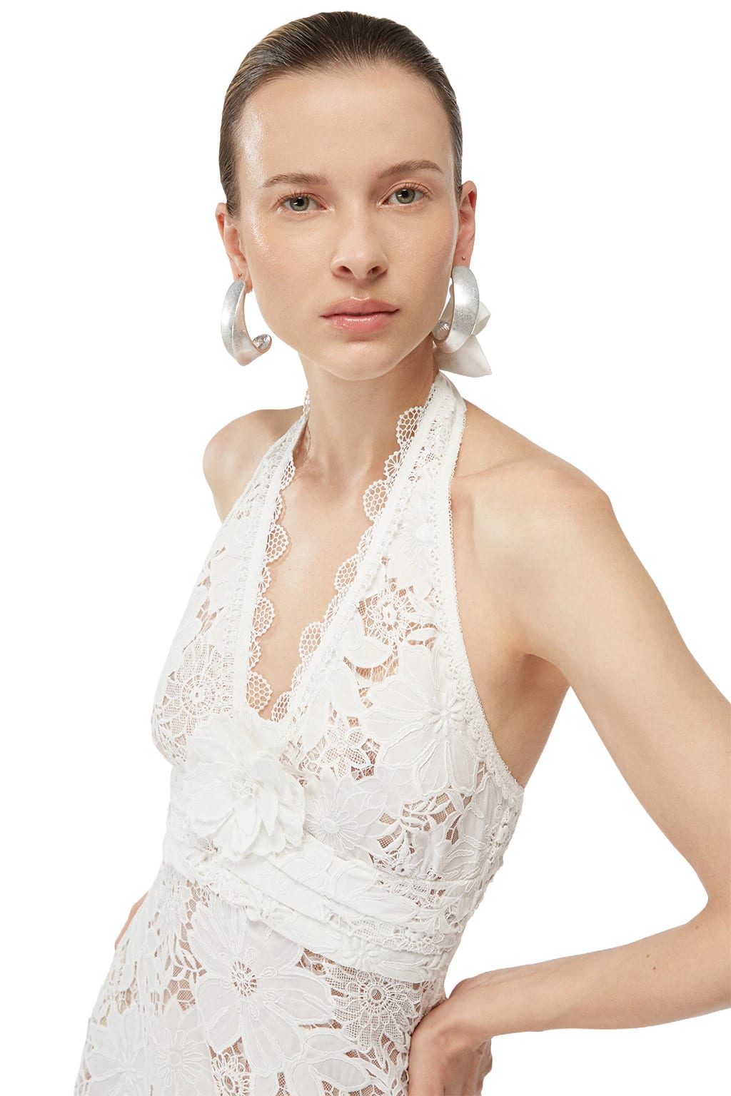 CALYPSO MINI DRESS WHITE - imagen 2